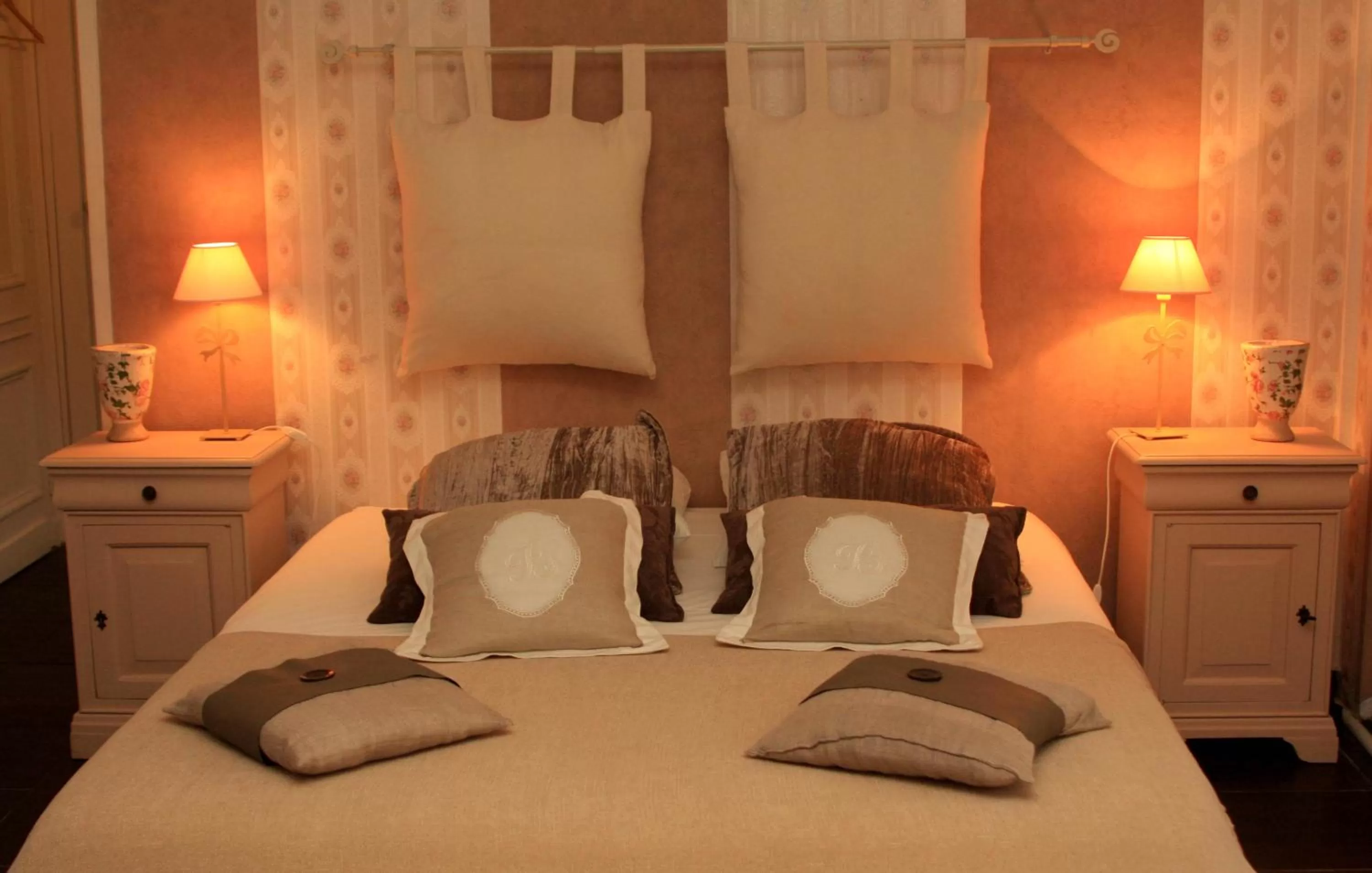 Bed in Château la Moune