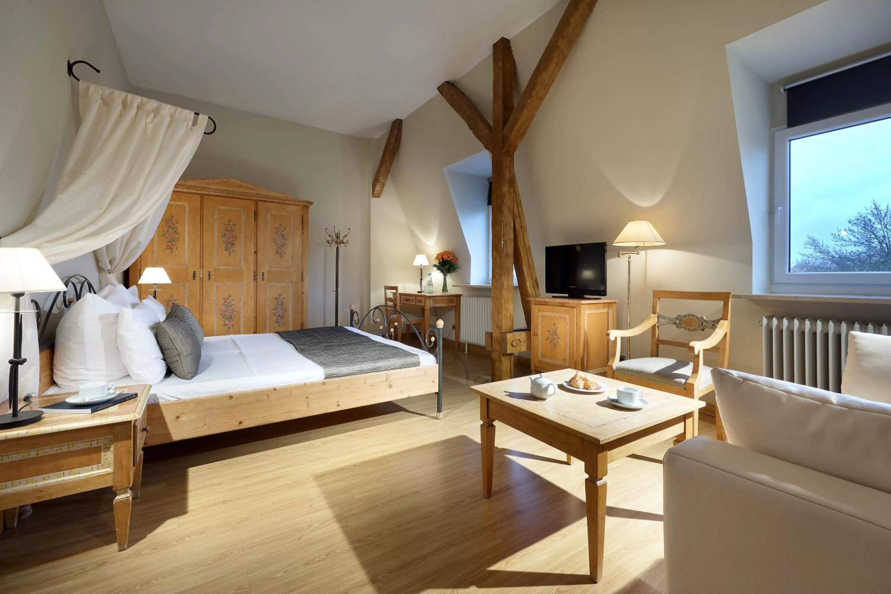 Bed in Eurostars Park Hotel Maximilian