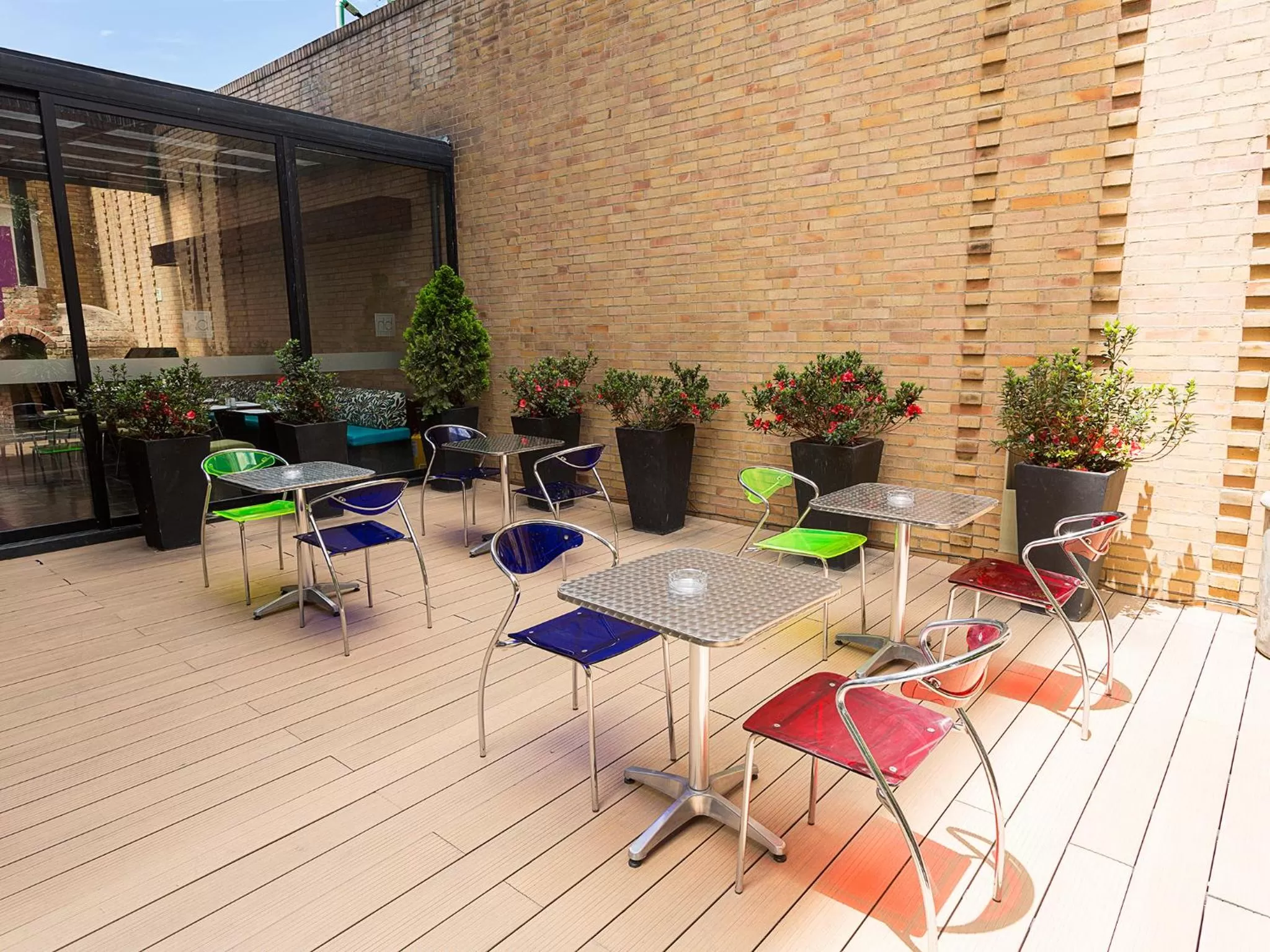 Balcony/Terrace in Hotel bh Parque 93