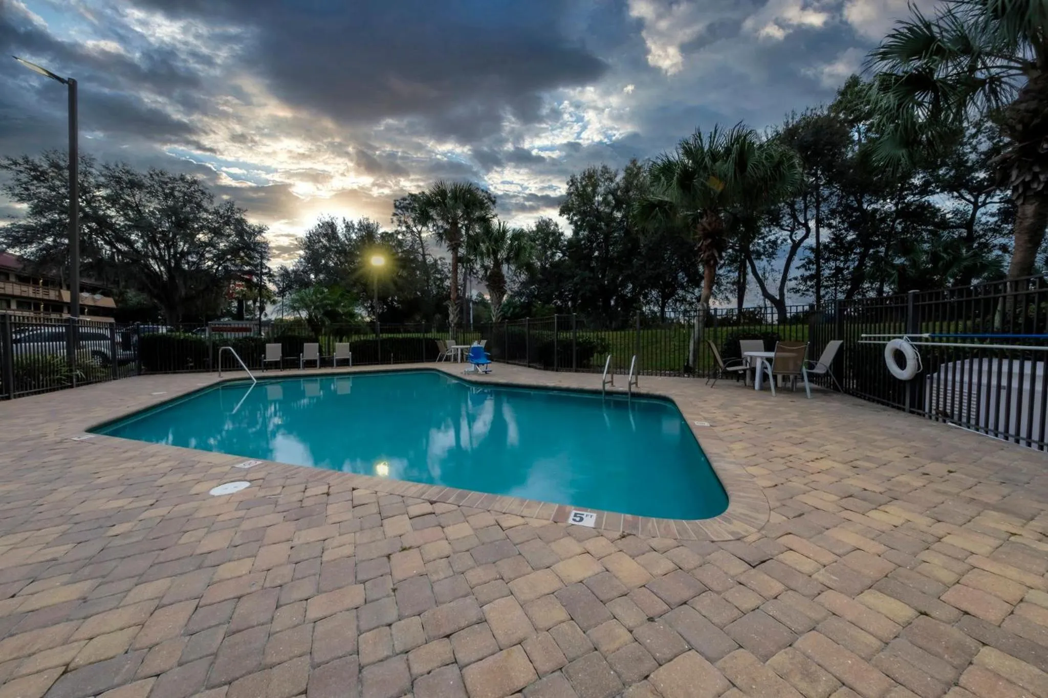 Swimming pool in Red Roof Inn Tampa - Brandon