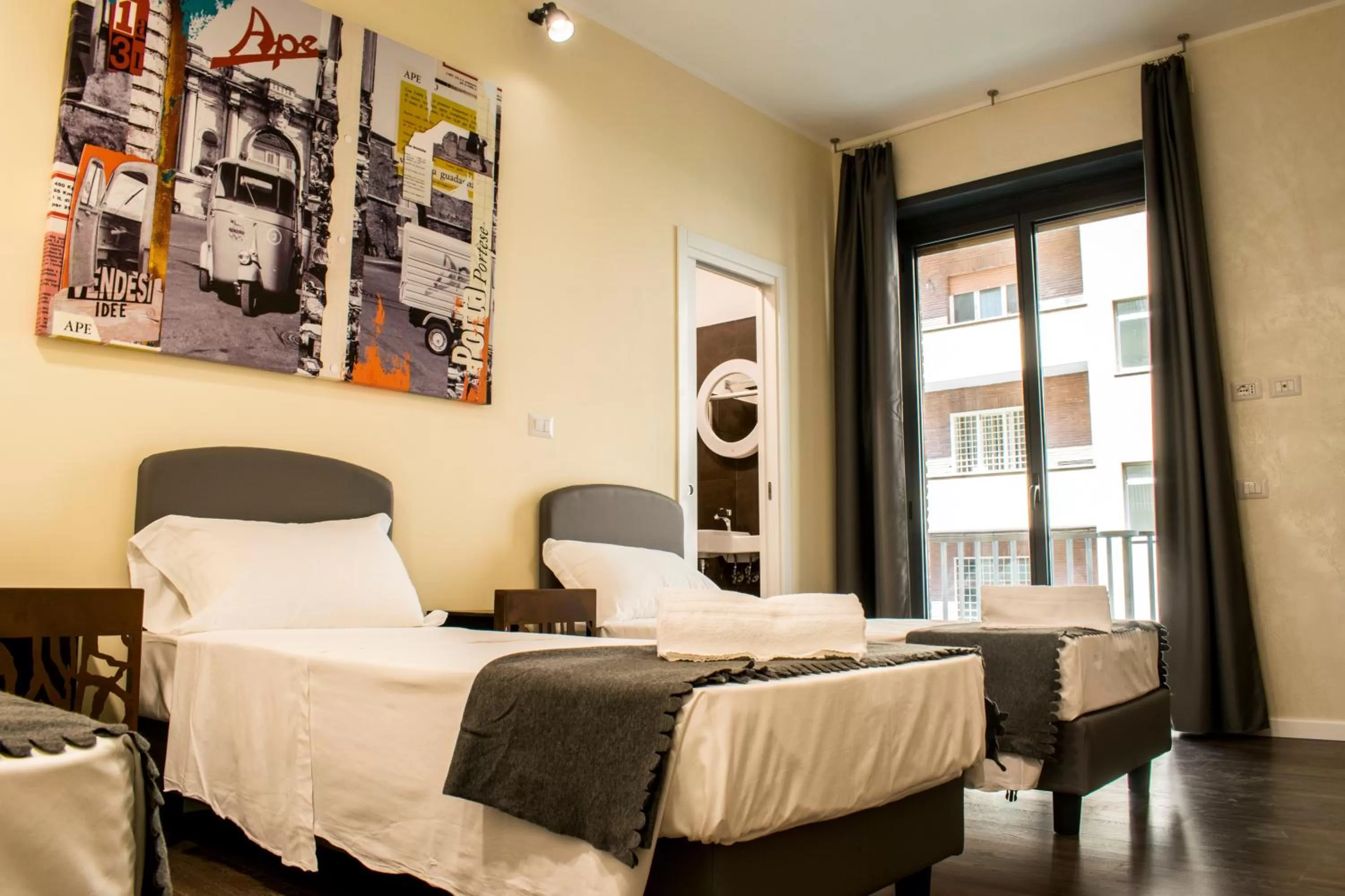 Bedroom, Bed in Hostel Trastevere