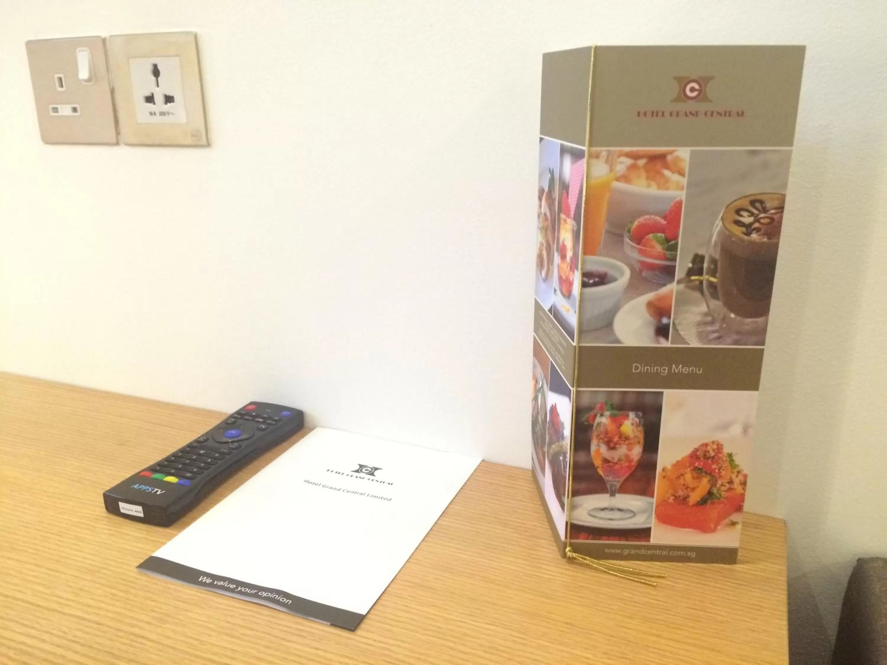 Area and facilities in Hotel Grand Central