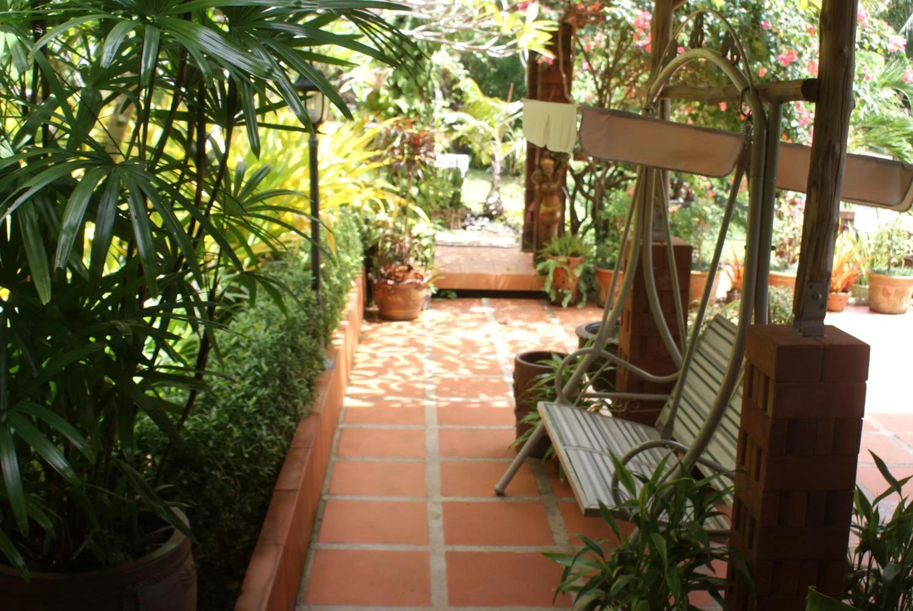 Garden in Rock Inn Bailan