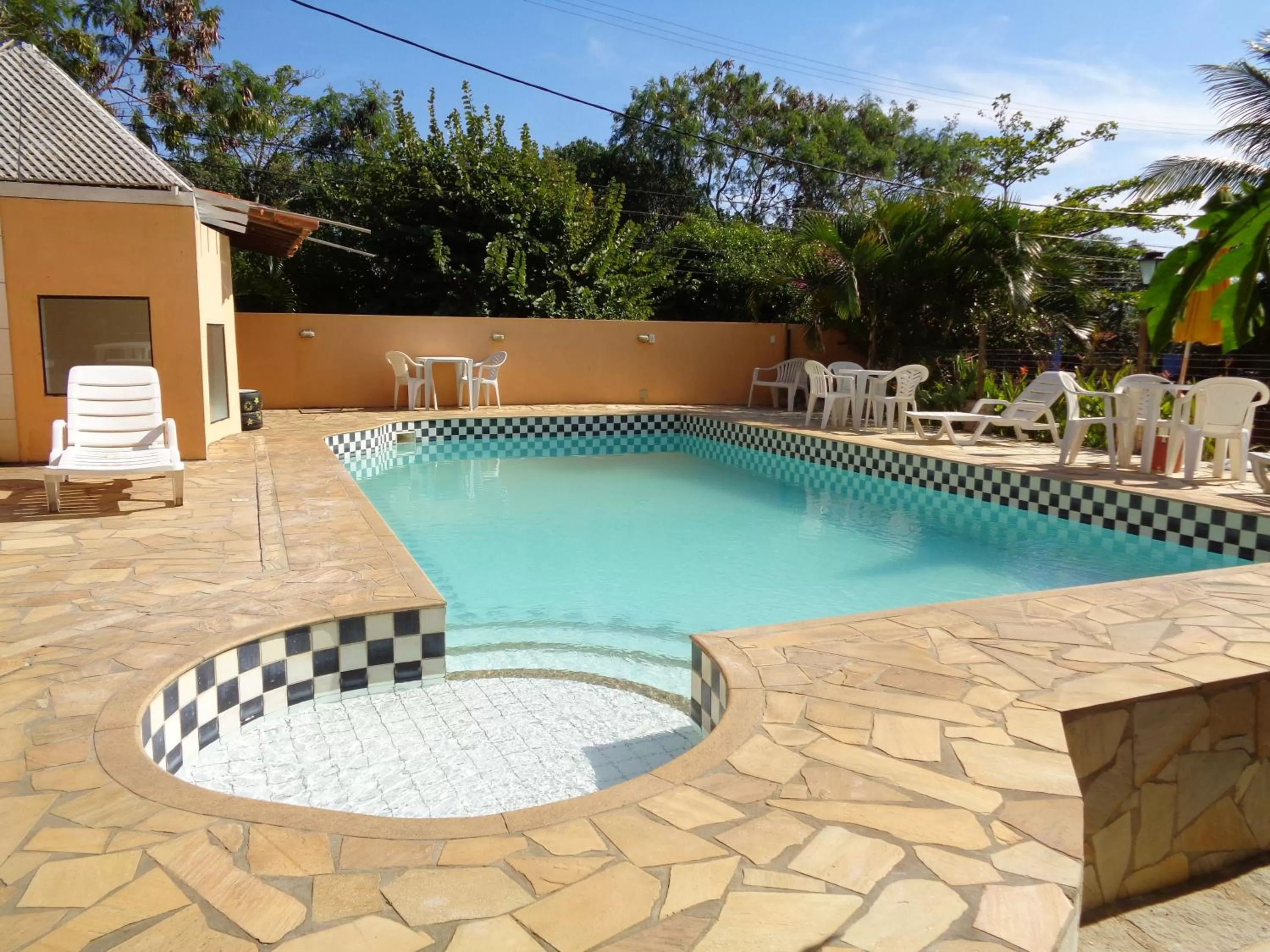 Swimming Pool in Pousada Barcarola