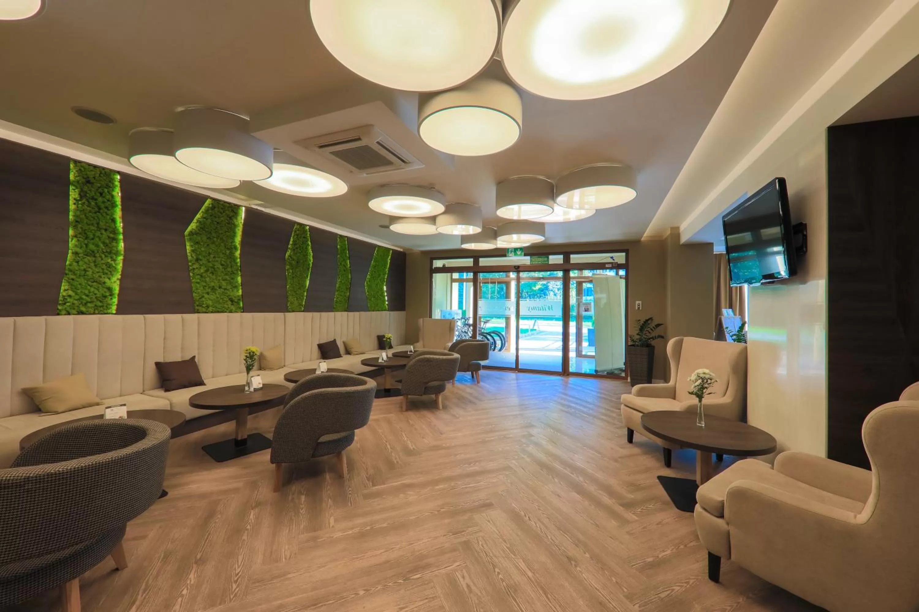 Lobby or reception in Hotel *** NAT Ustroń