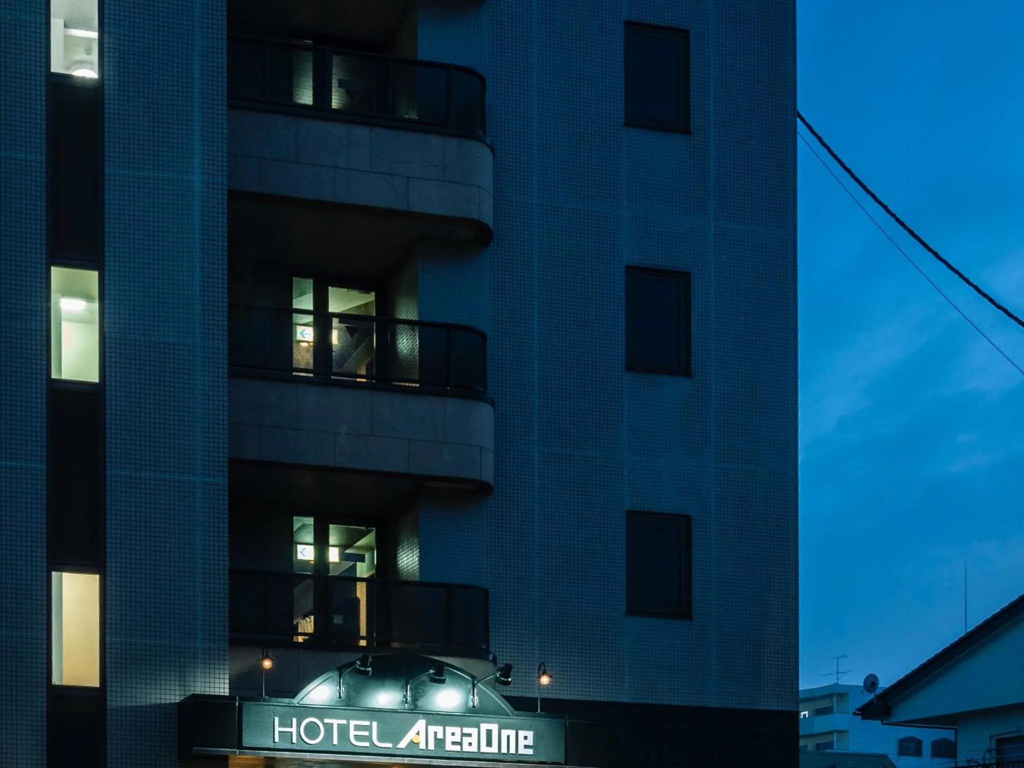 Property building in Hotel Areaone Kitaibaraki