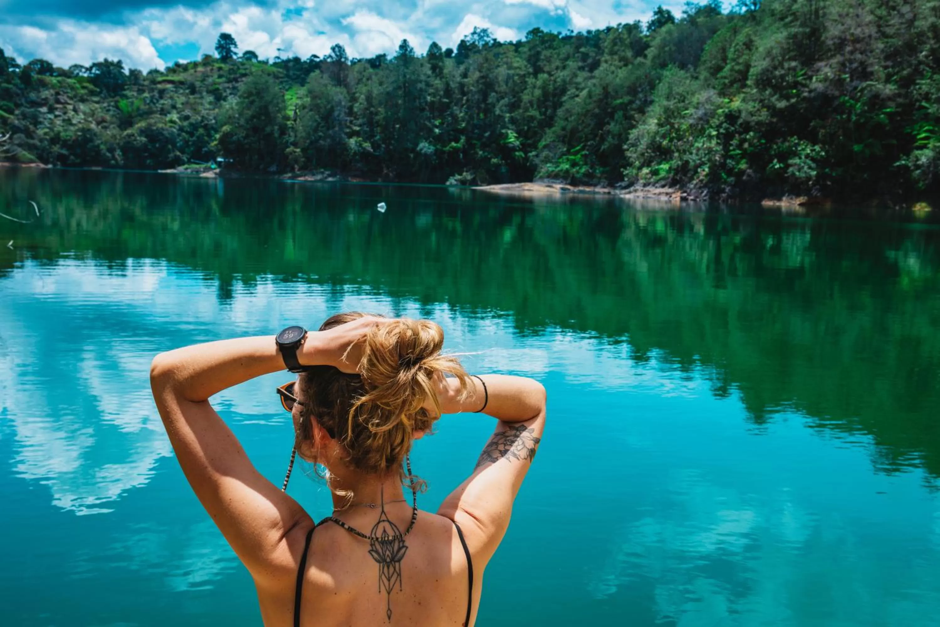 Swimming Pool in Levit Glamping - Hotel Guatapé ADULTS ONLY