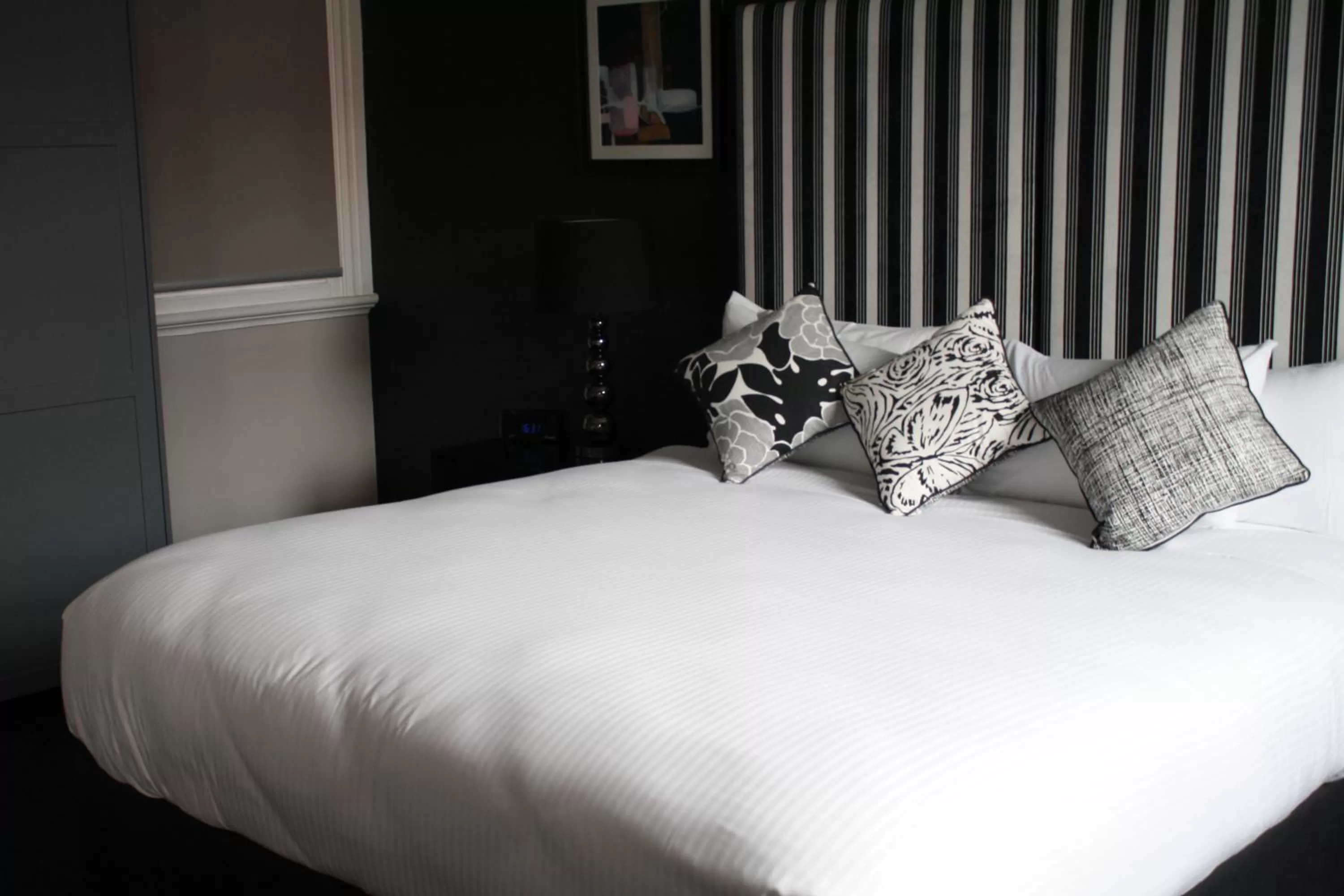 Bed in Mrs Banks Hotel