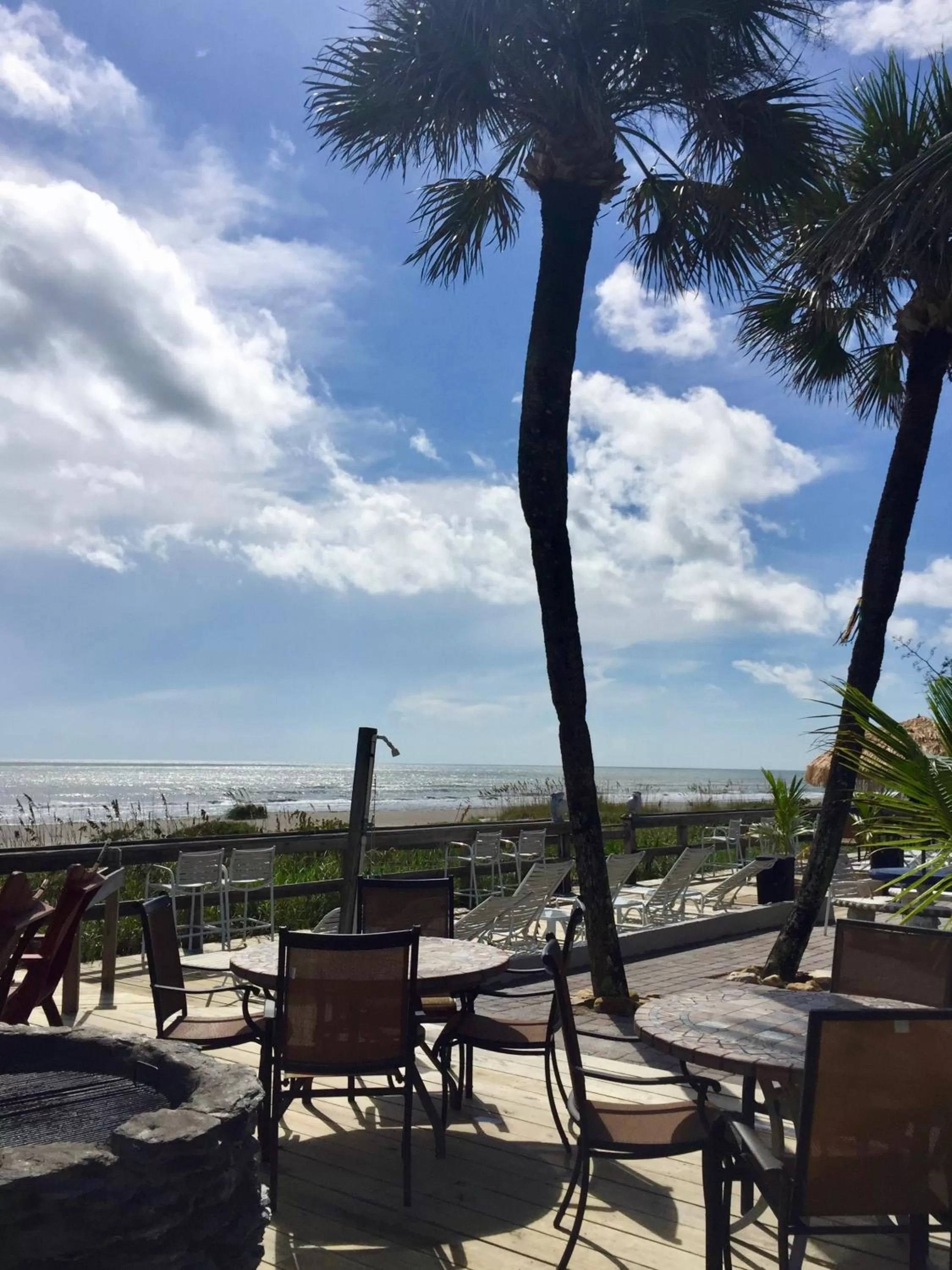 Patio in Surf Studio Beach Resort
