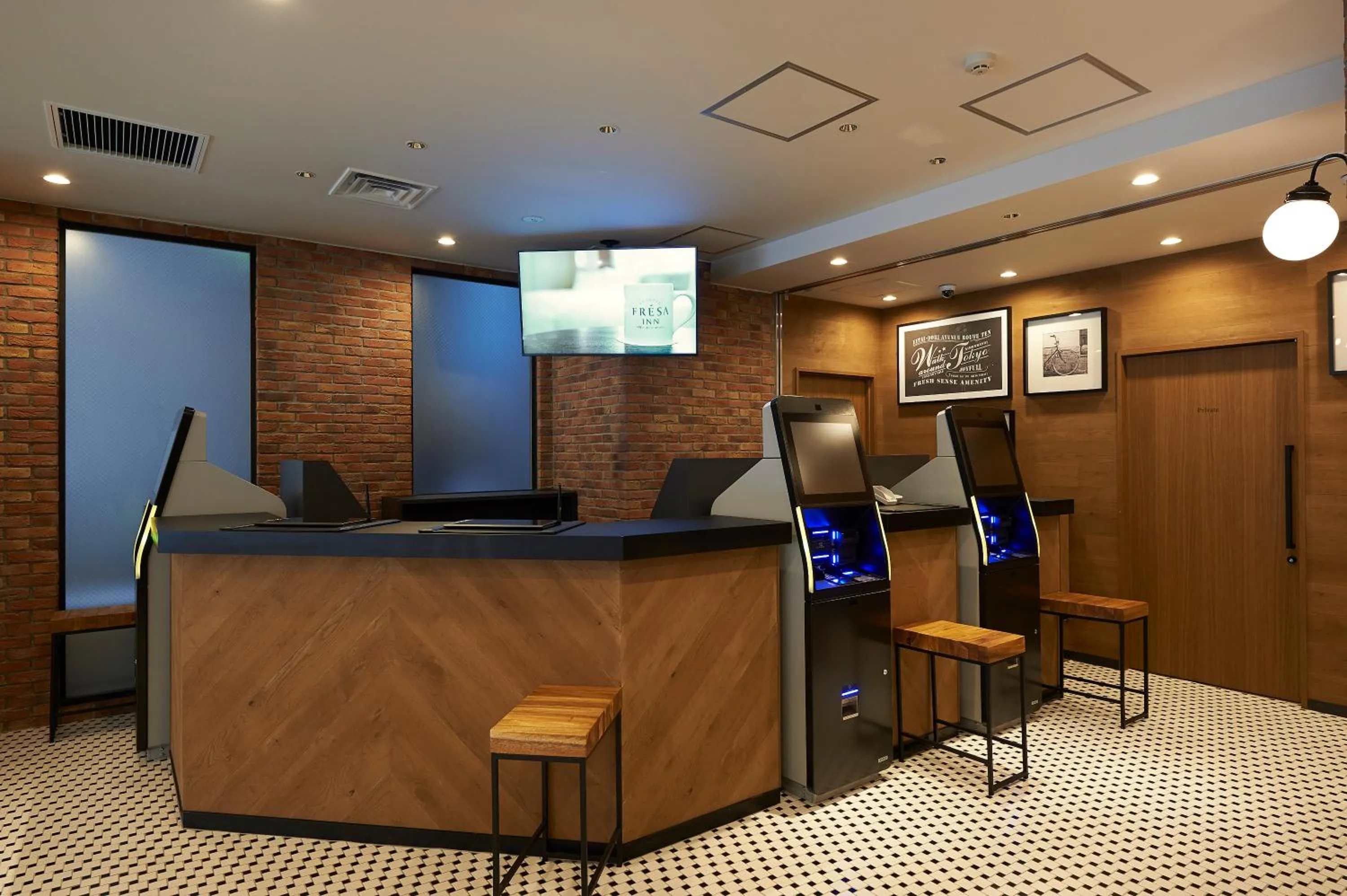 Lobby or reception in Sotetsu Fresa Inn Nihombashi Kayabacho