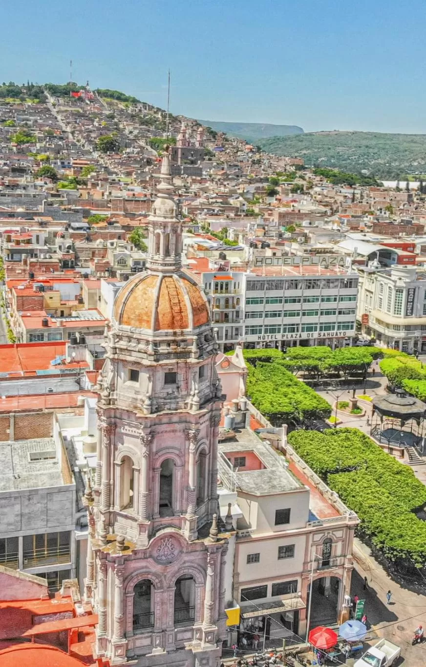 Natural landscape in Hotel Plaza Sahuayo