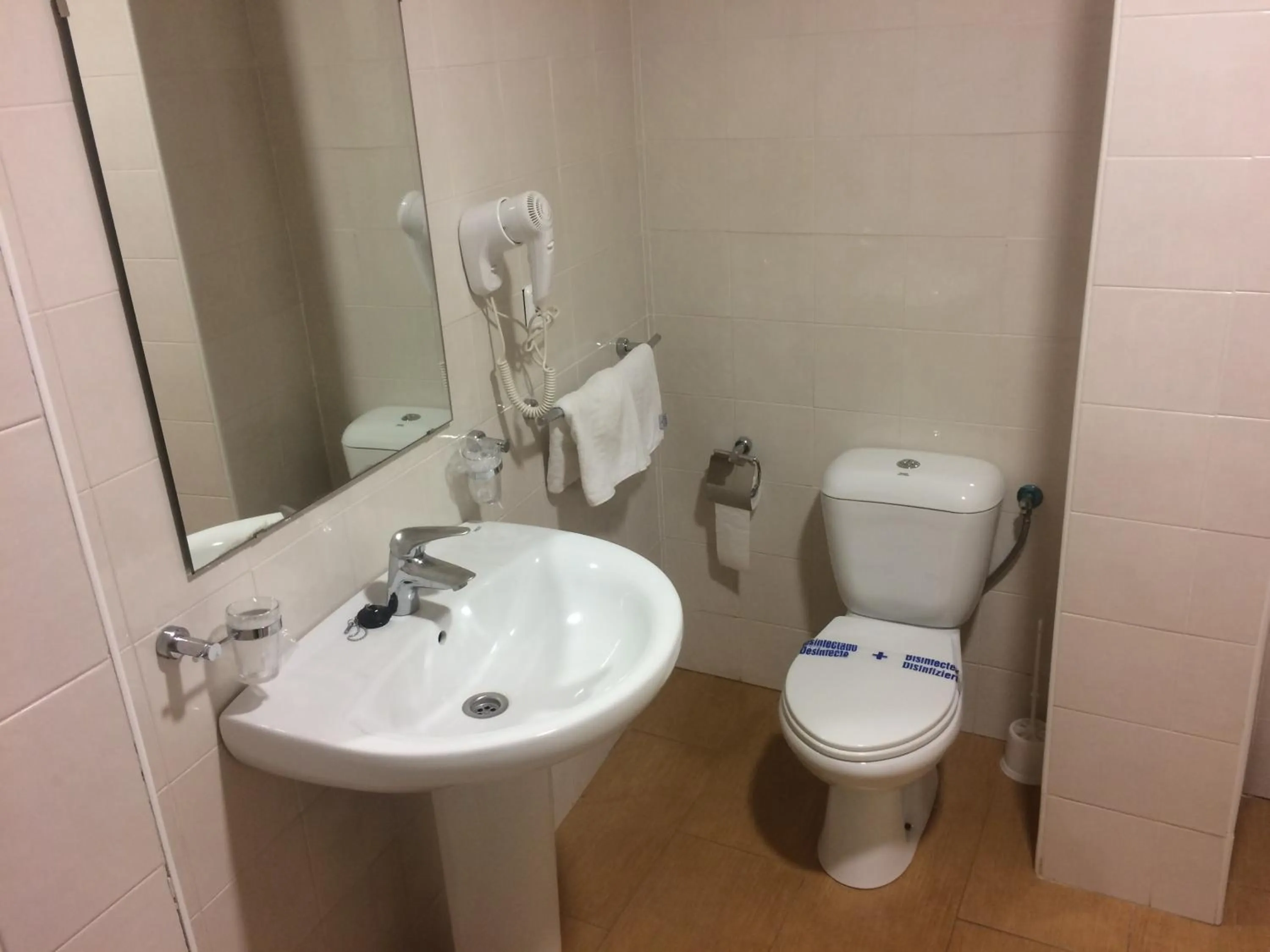 Toilet in Hotel Castillo