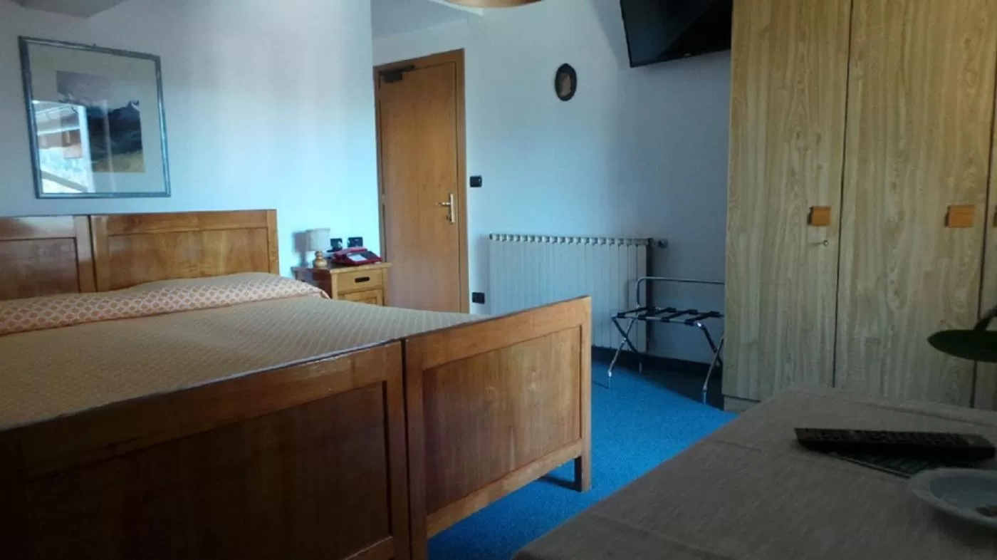 Bedroom, Bed in Albergo Antico