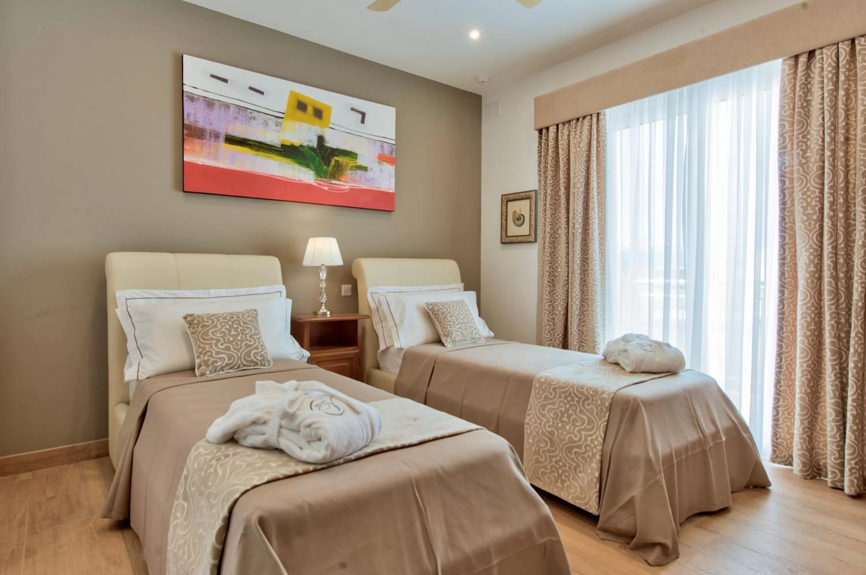 Bedroom, Bed in Palazzo Violetta