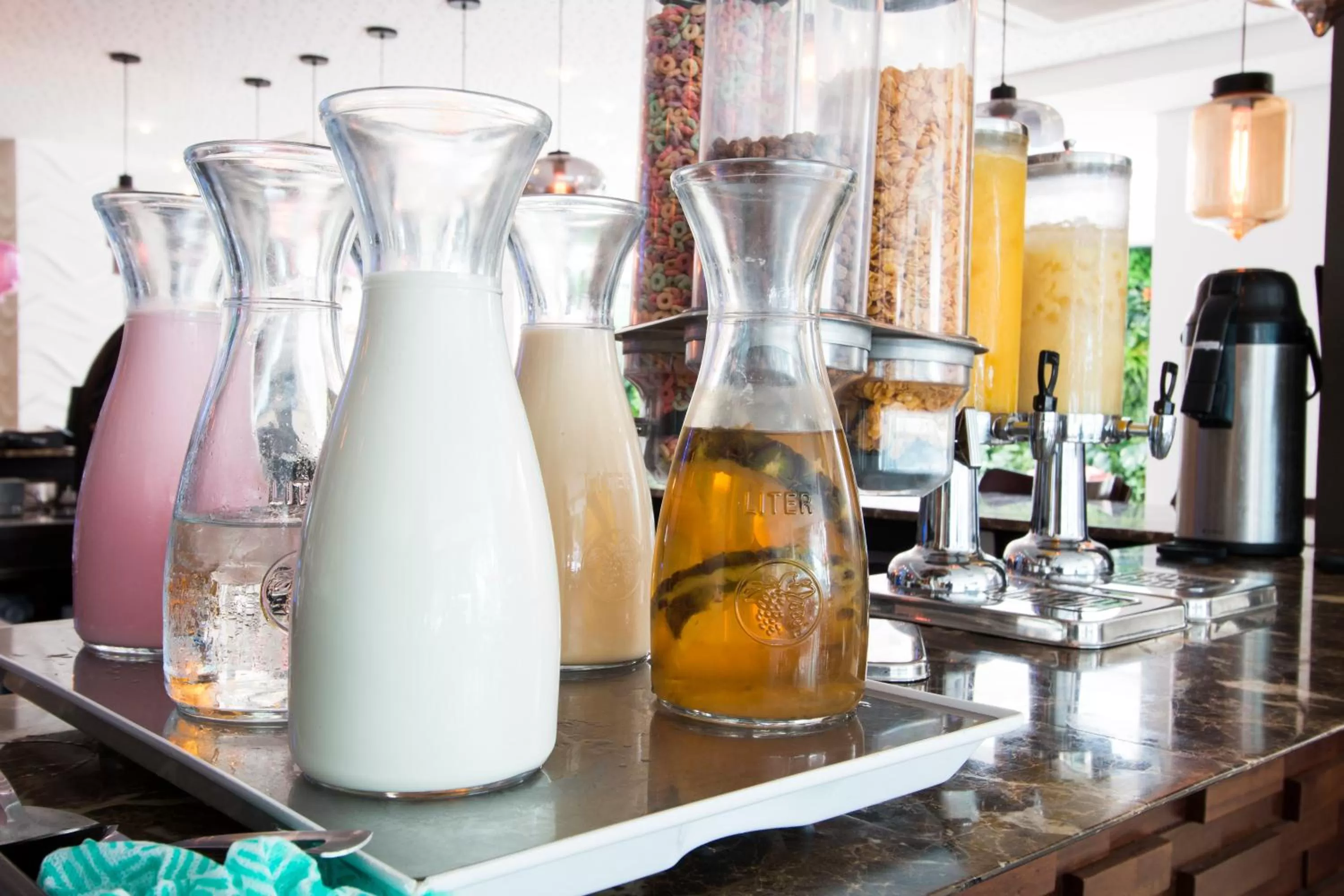 Buffet breakfast in The Hotel