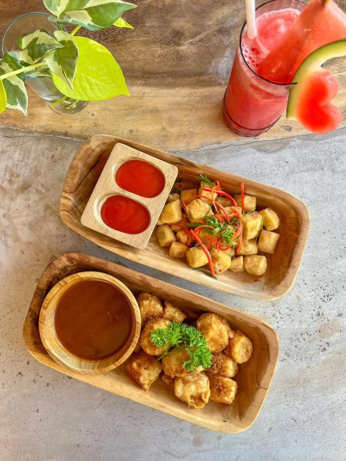 Food and drinks in Taj Maza Sunset Villas