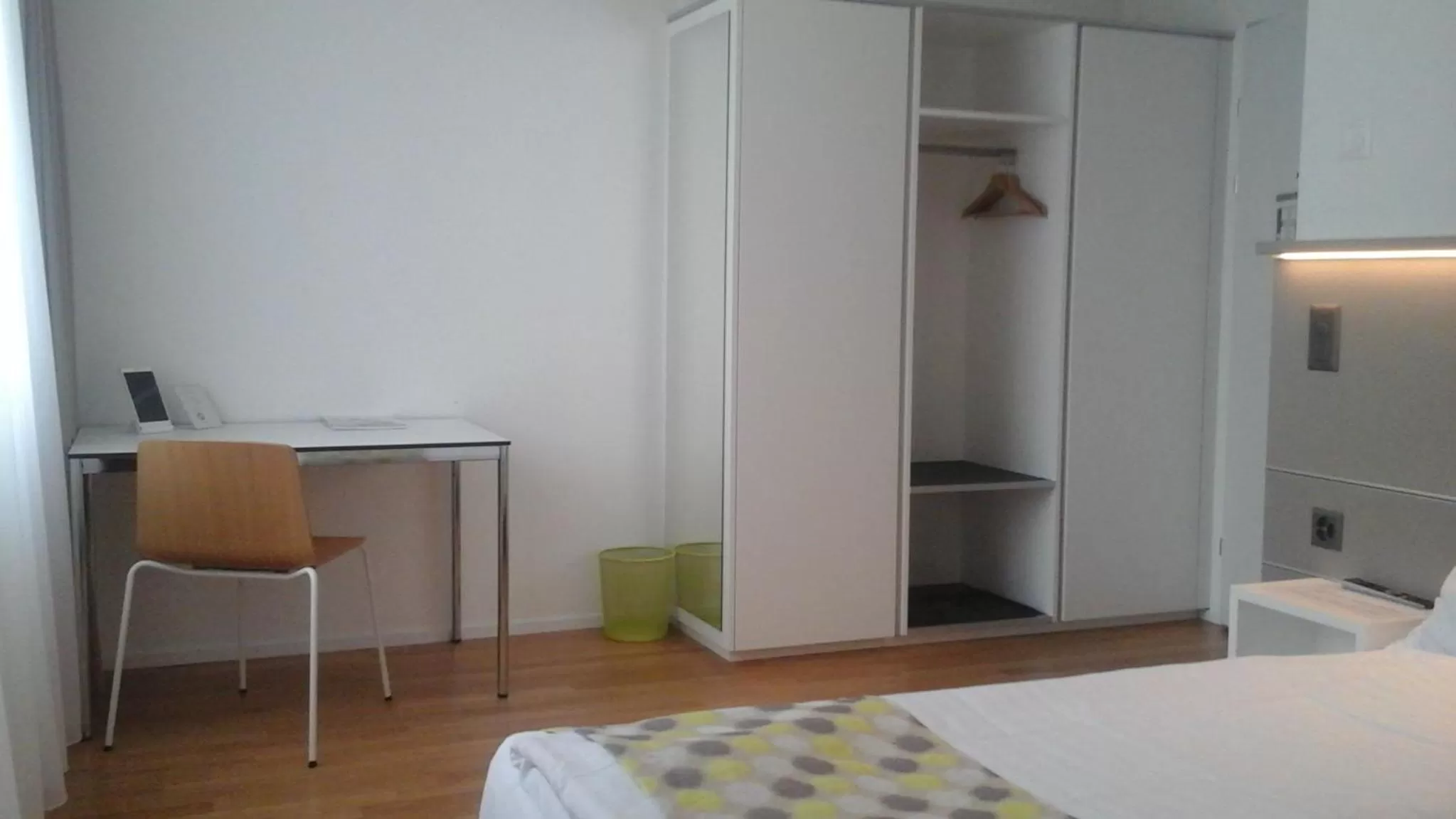 Decorative detail, Bed in Hotel Flawil