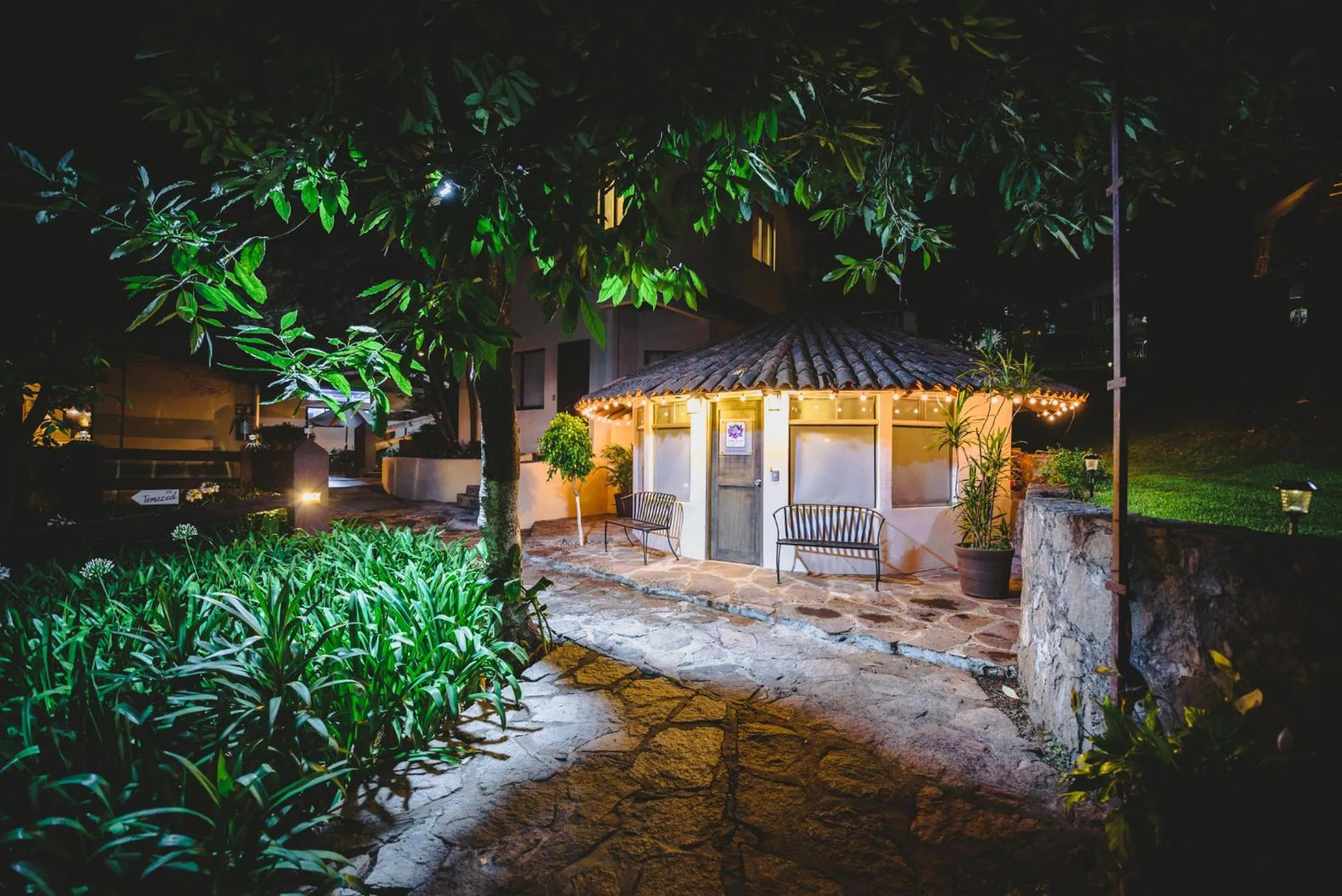 Garden in Loto Azul Resort & Spa