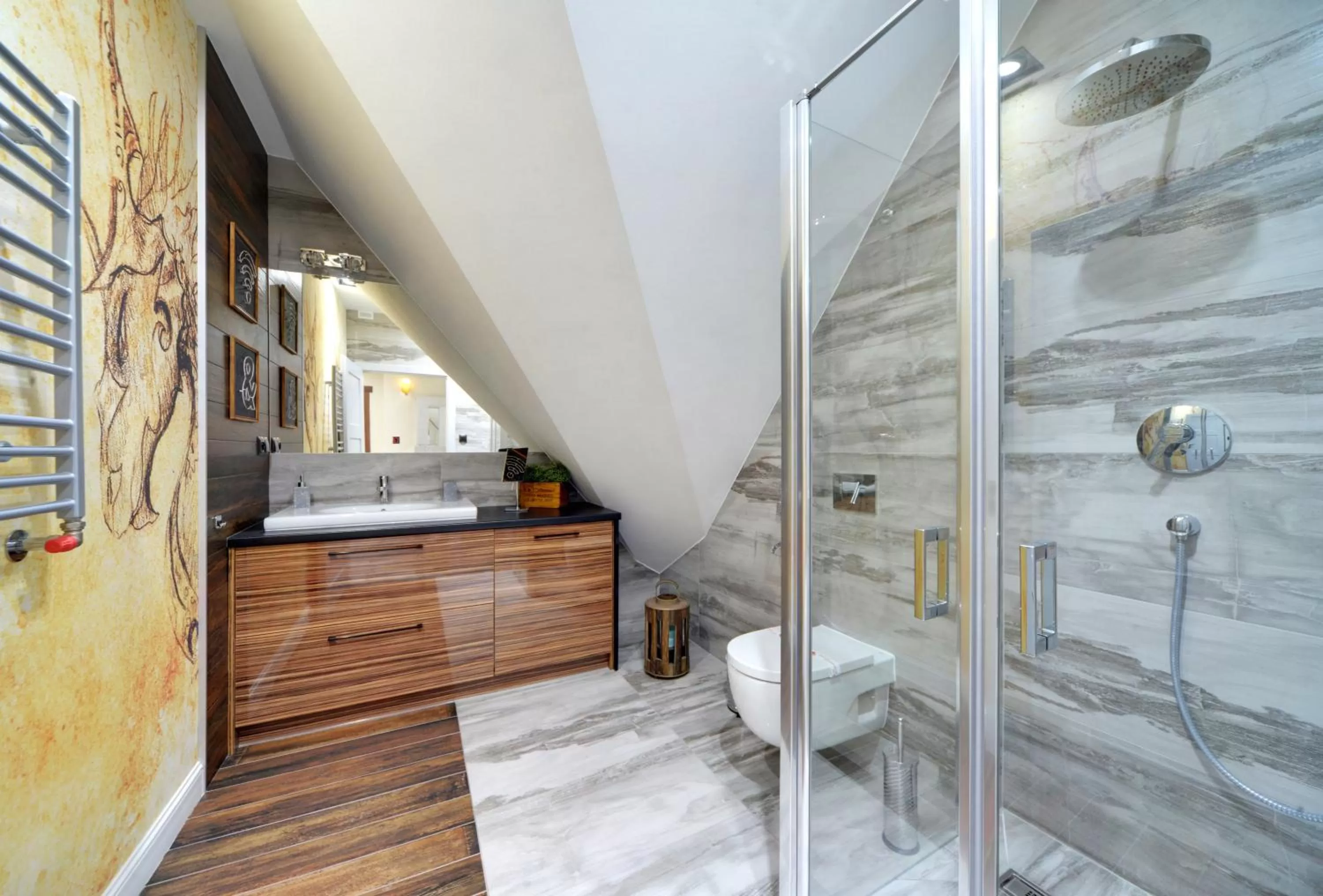 Shower in Norweska Dolina Family&Pet-friendly Resort