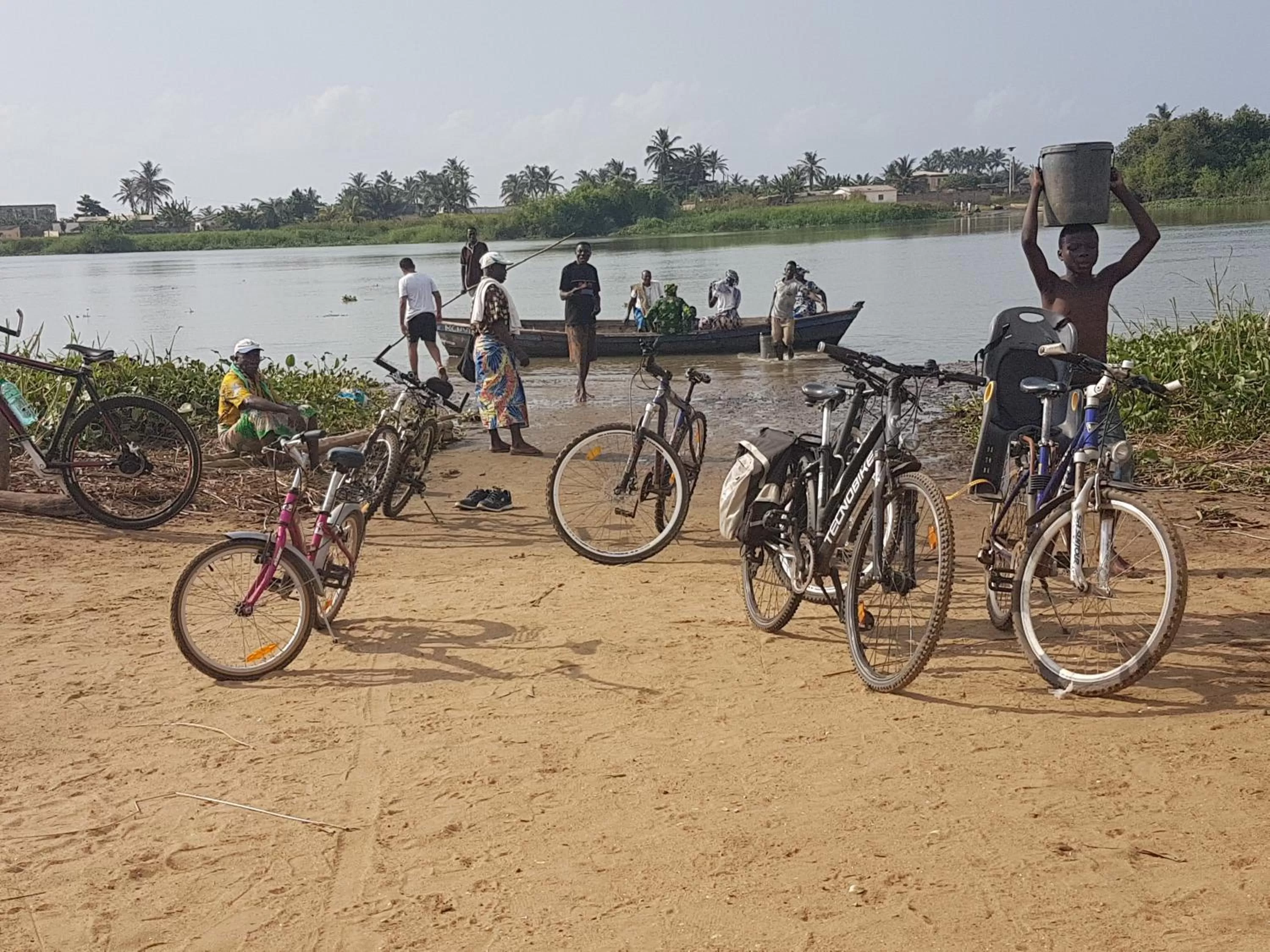 Property building, Biking in Ramaya Auberge Espagnole