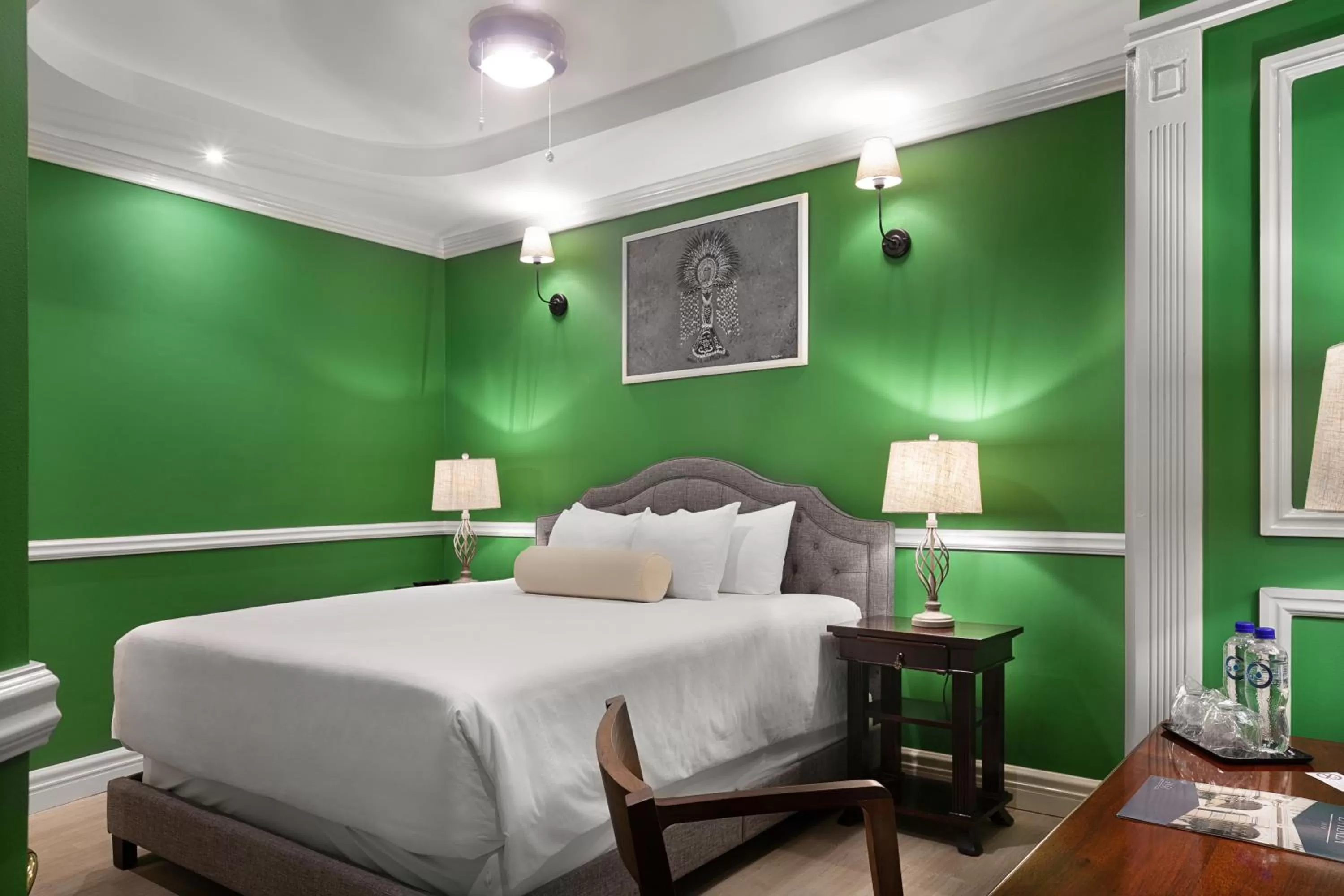 Bed in Hotel la Perla Leon