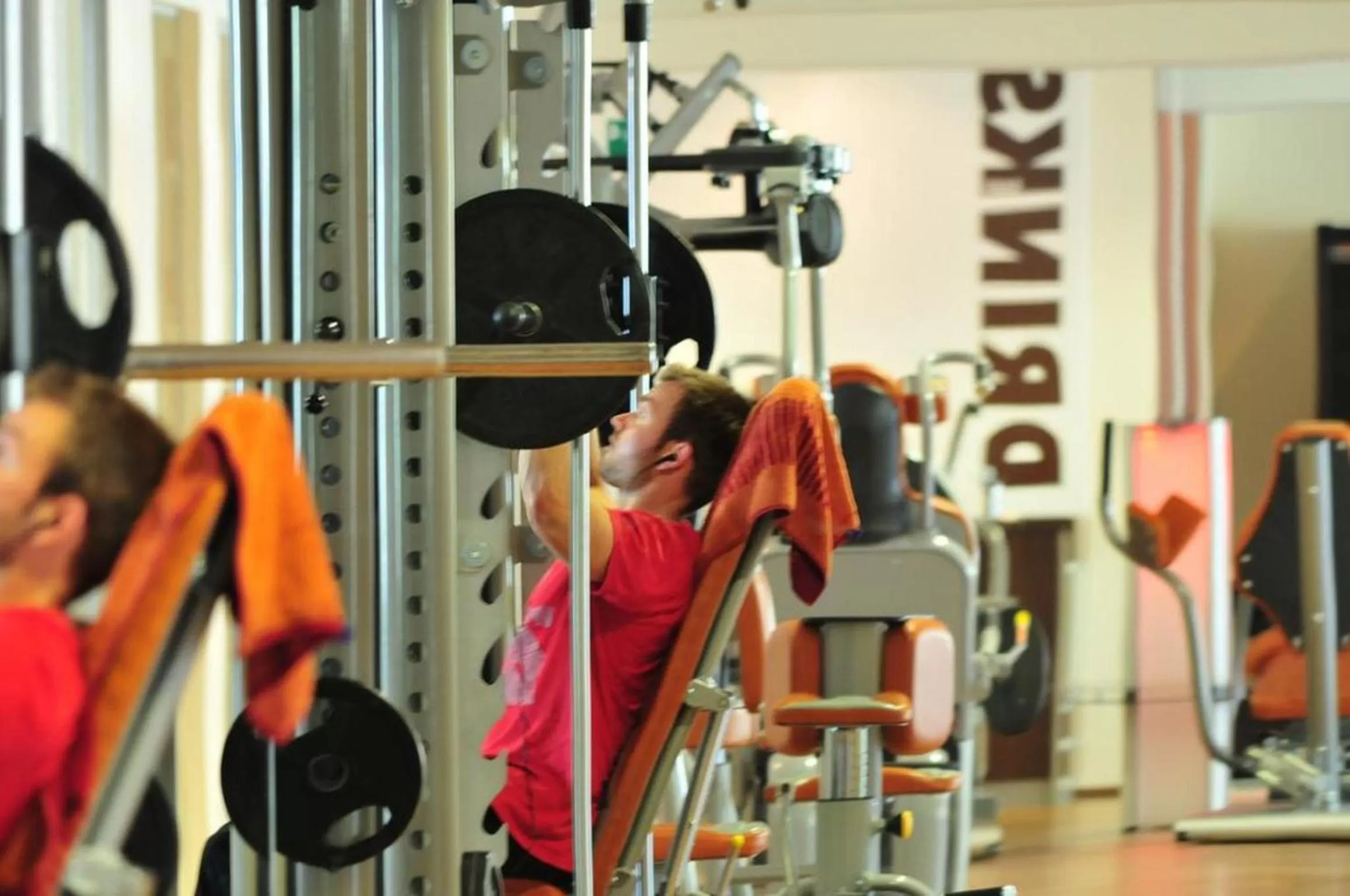 Fitness centre/facilities in Hotel Santo