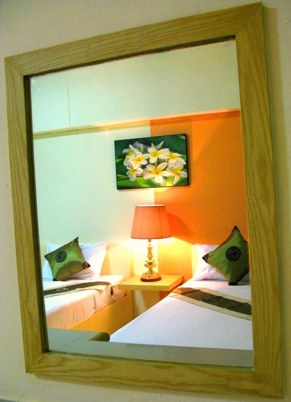 Decorative detail, Bed in Casa Narinya @ Suvarnabhumi Airport