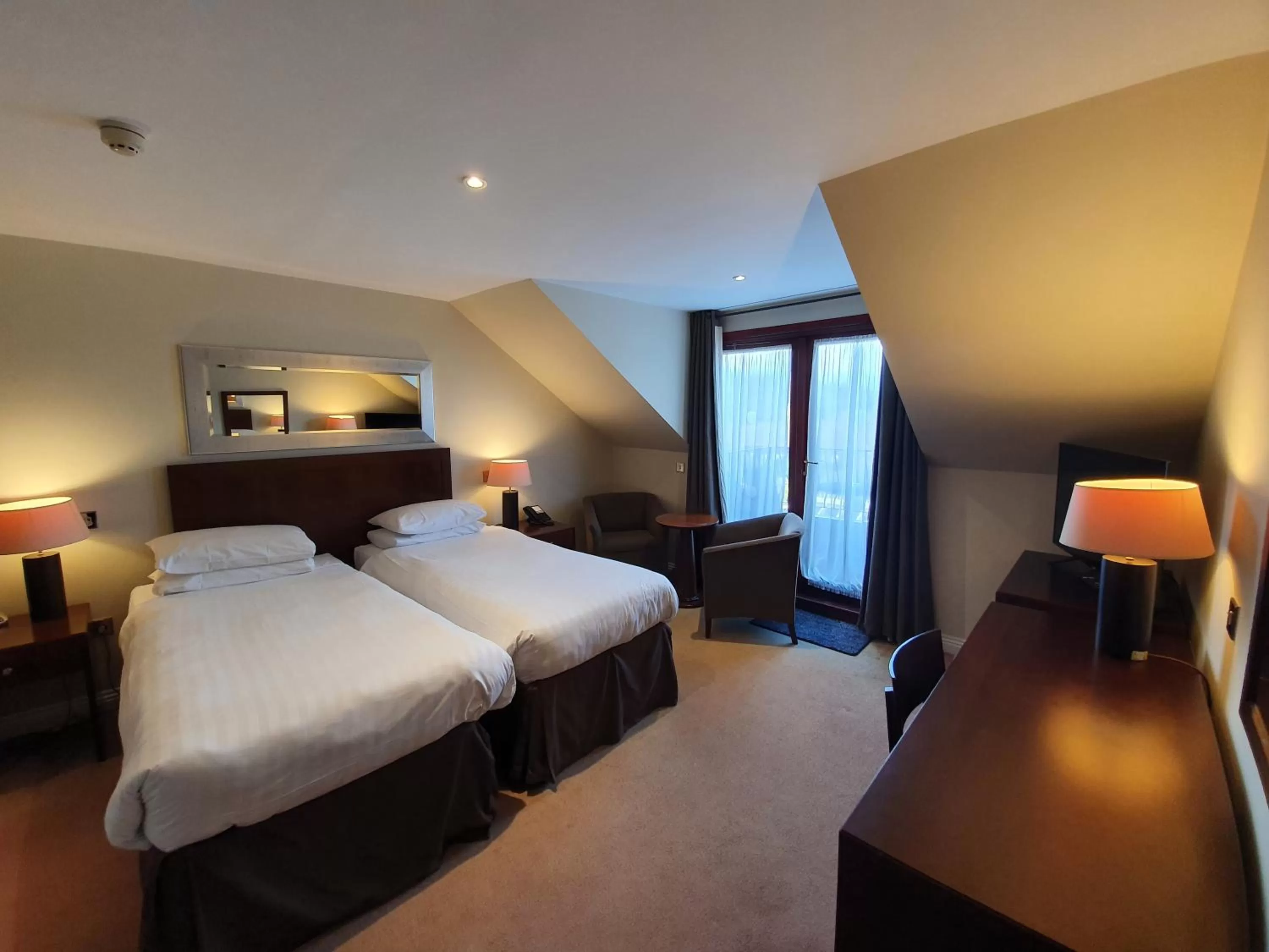 Bed in Hustyns Resort Cornwall