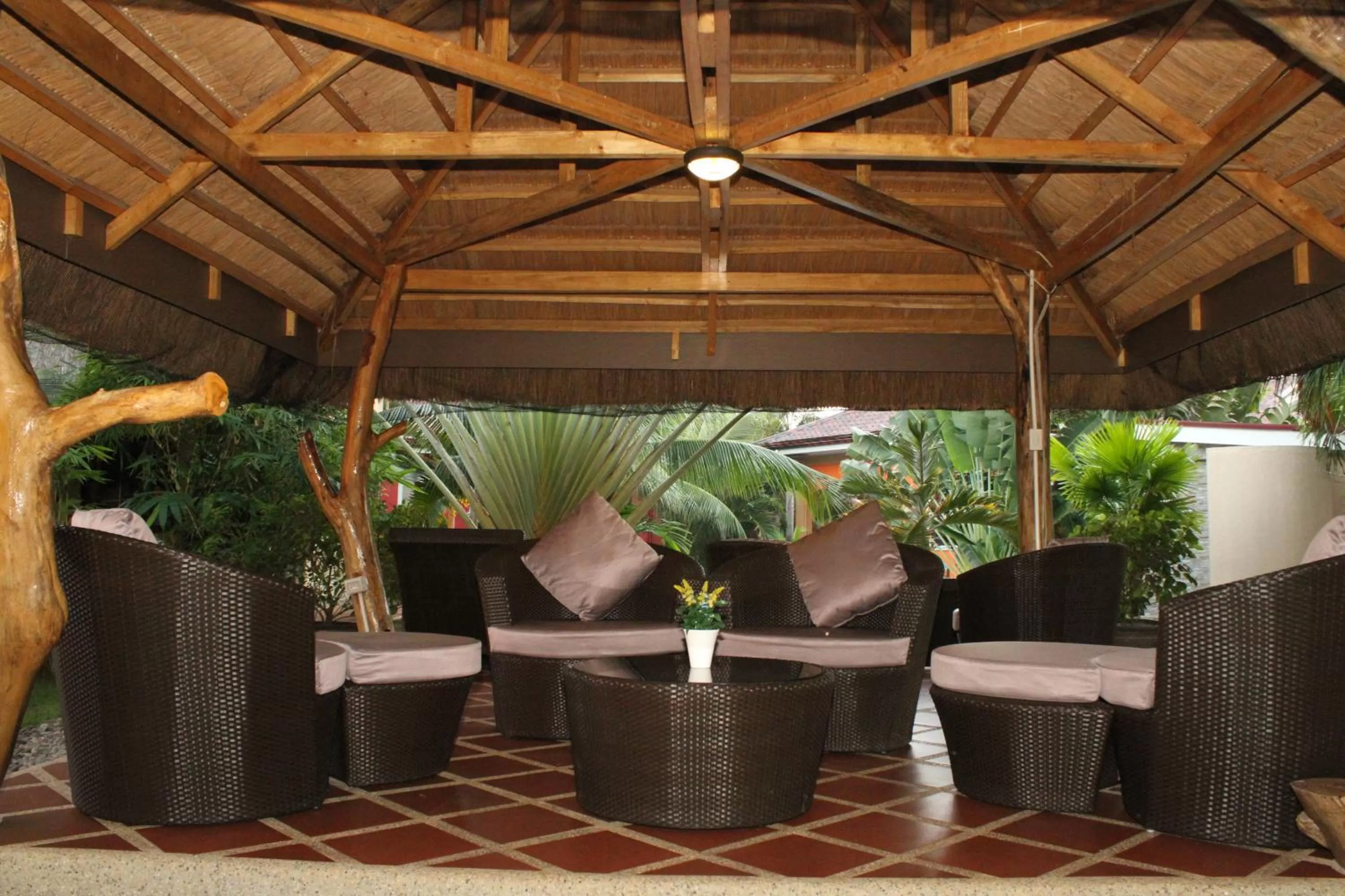 Communal lounge/ TV room in Alona's Coral Garden Resort (Adult-Only)