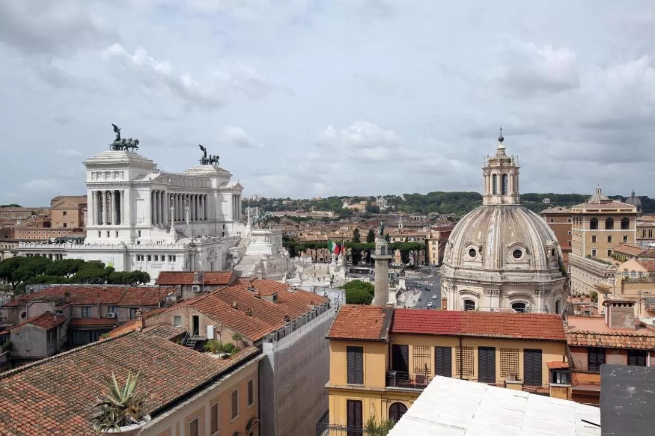 Landmark view in Hotel Traiano