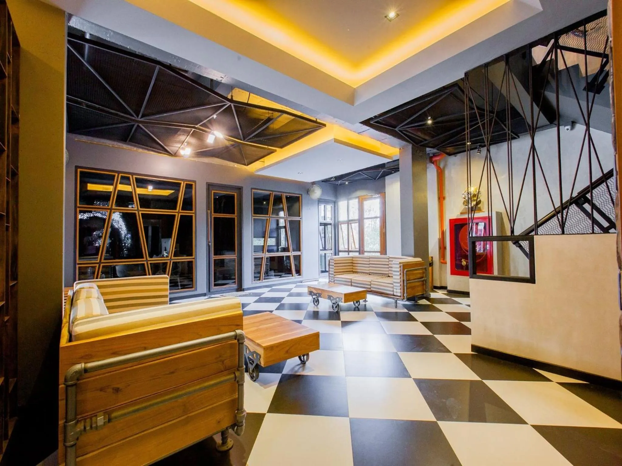 Lobby or reception in Loft Mania Boutique Hotel