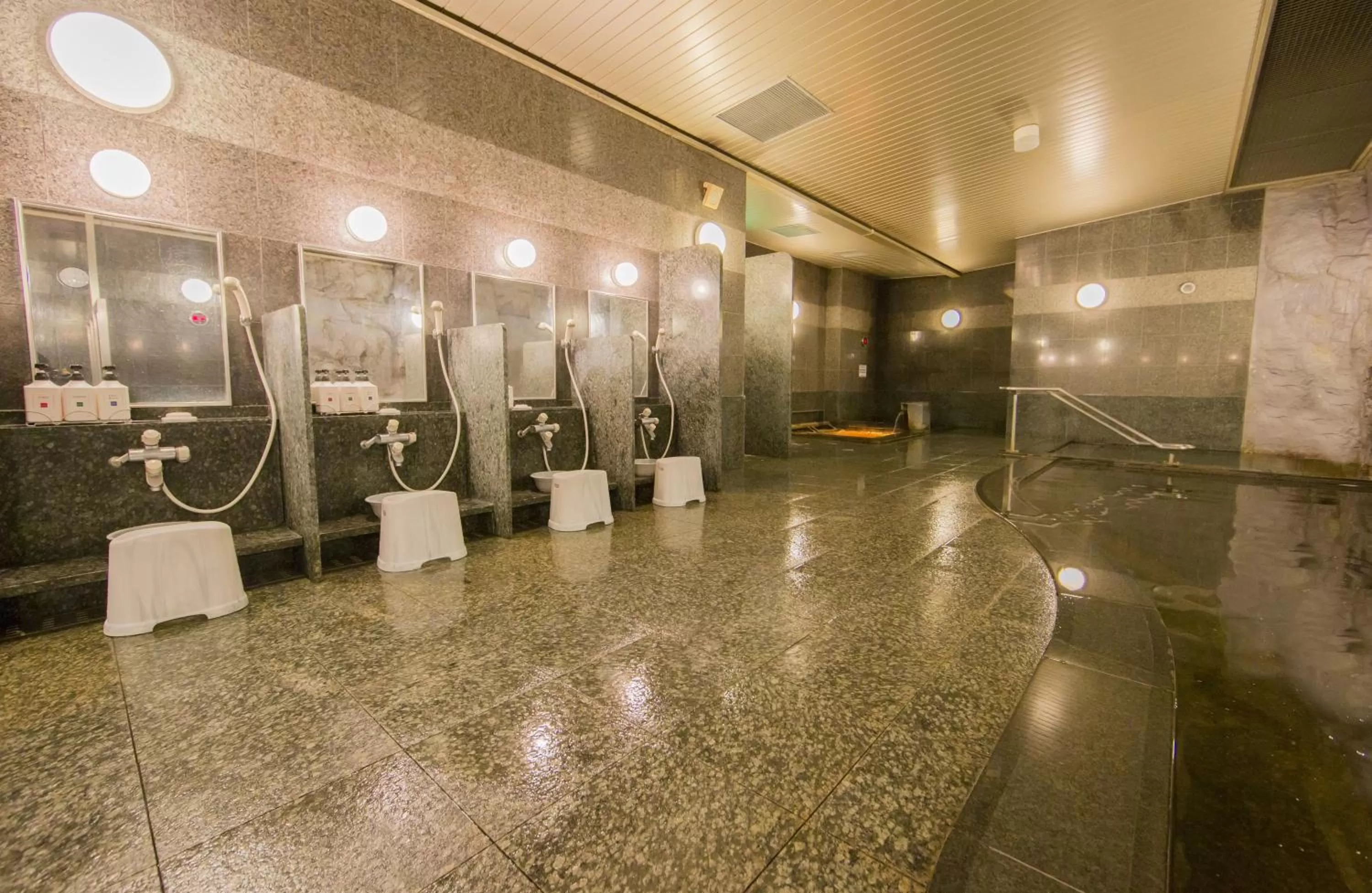 Hot Spring Bath in Premier Hotel -CABIN- Obihiro