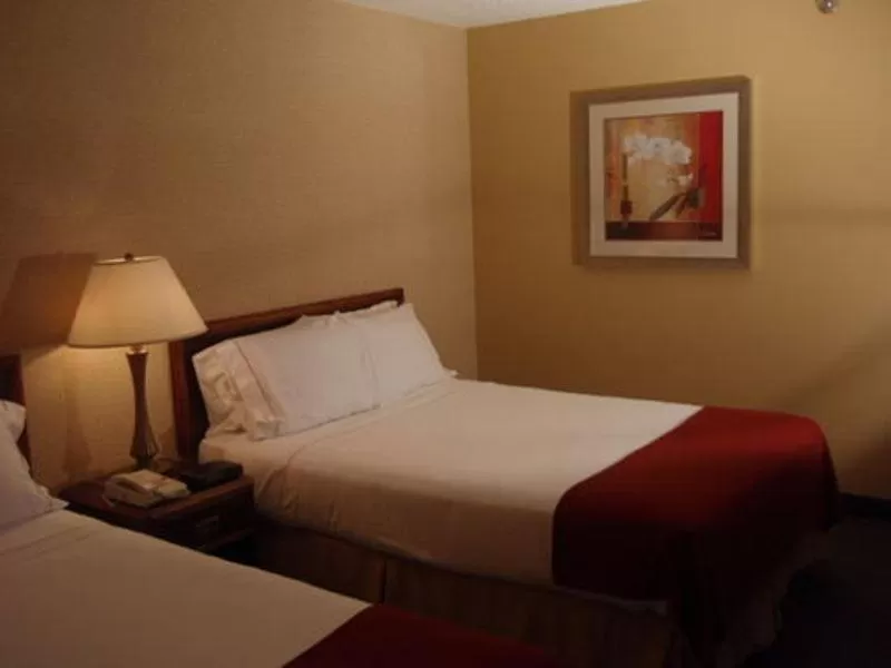 Decorative detail, Bed in Holiday Inn Express Hotel Fort Campbell-Oak Grove by IHG