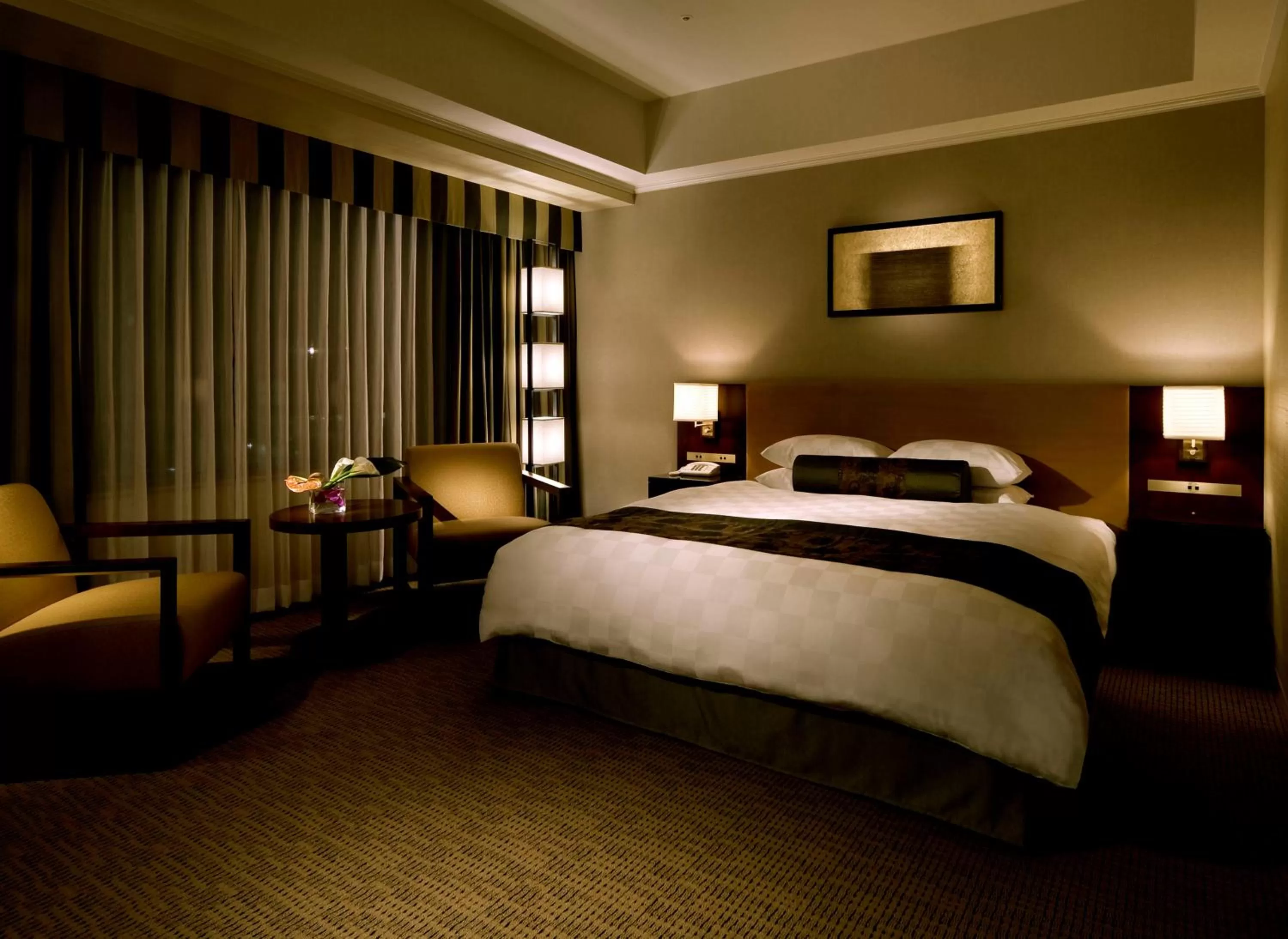 Photo of the whole room, Bed in Hotel Okura Kyoto