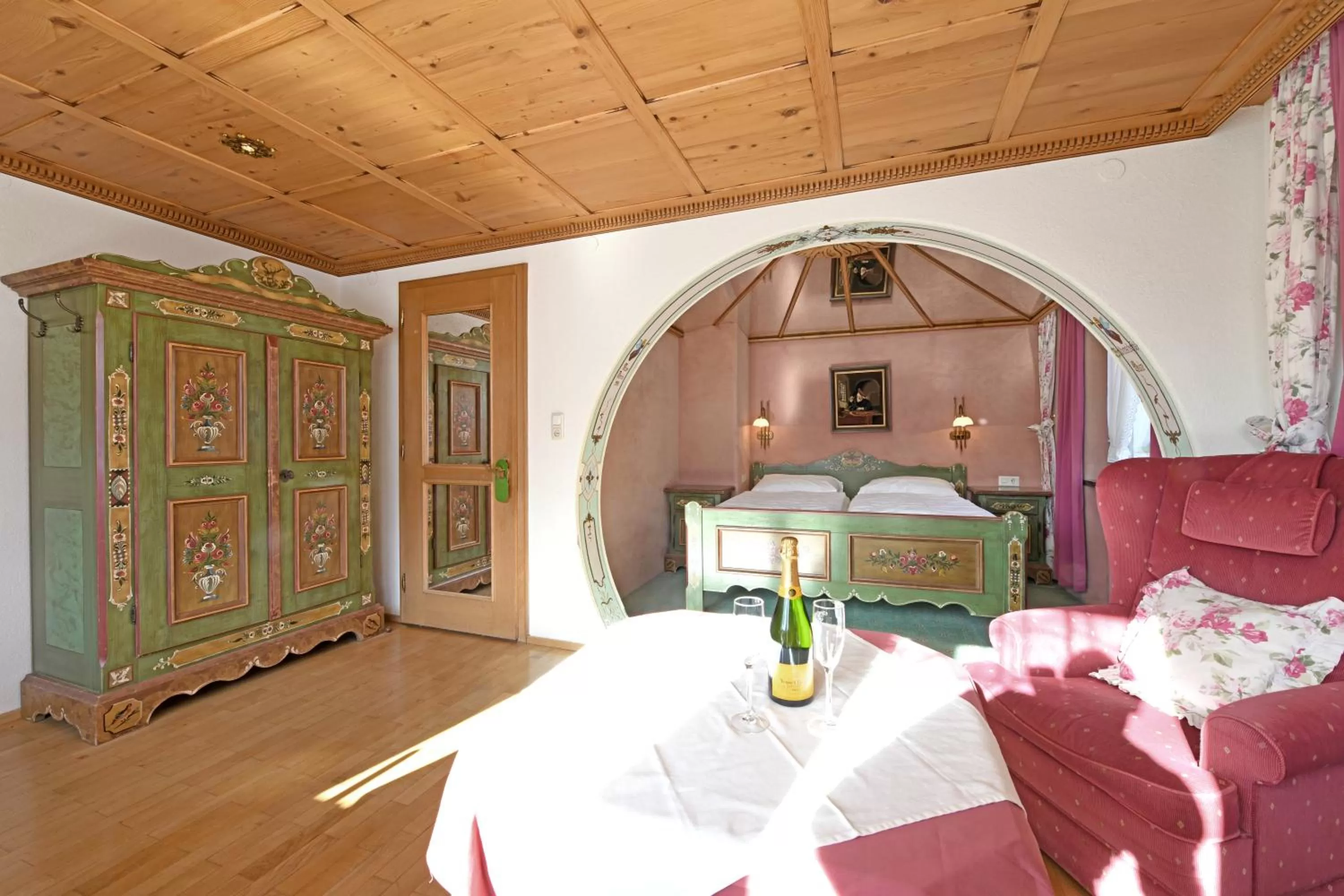 Photo of the whole room in St Hubertus BnB