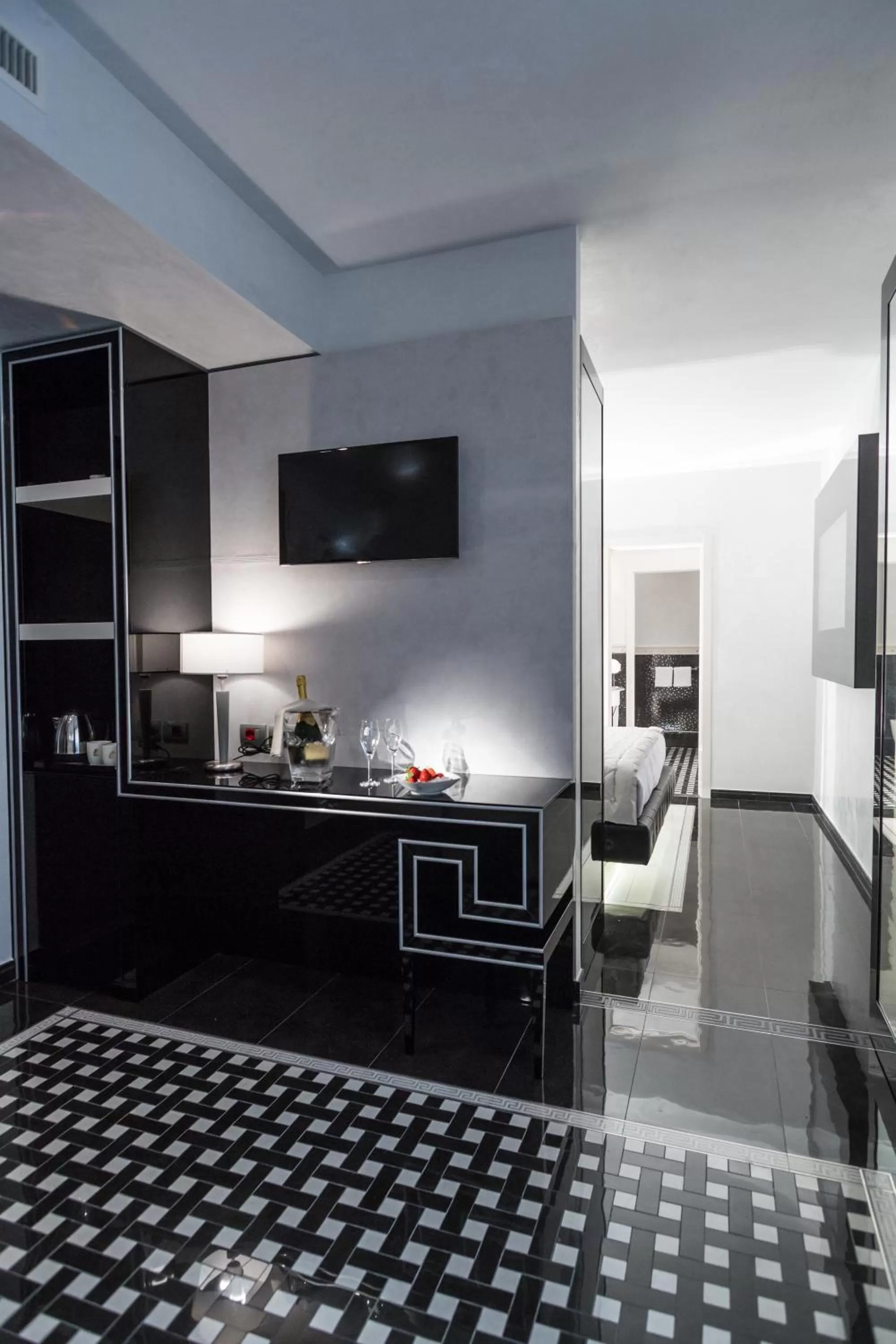 Seating area in Best Western Premier Milano Palace Hotel