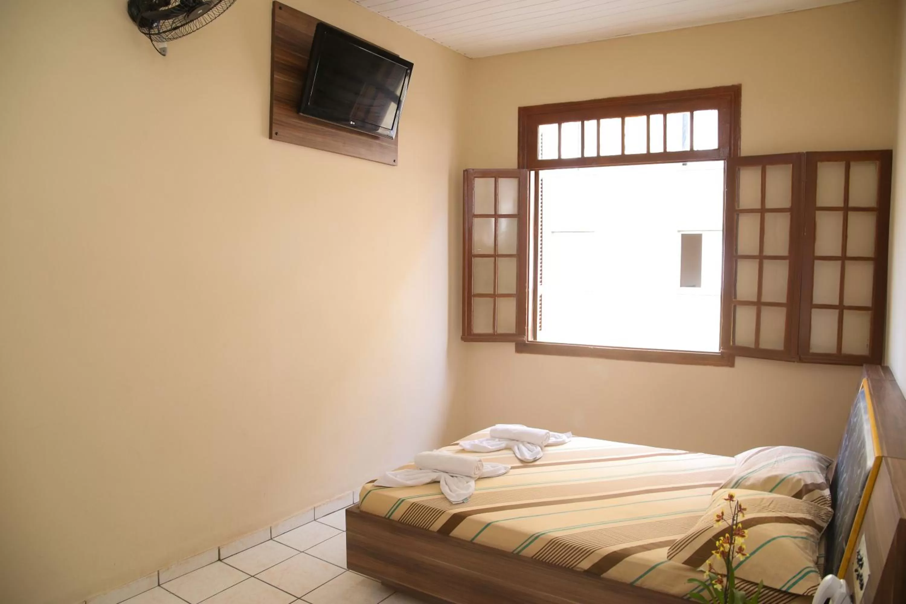 Bed in Hotel Hot Brás