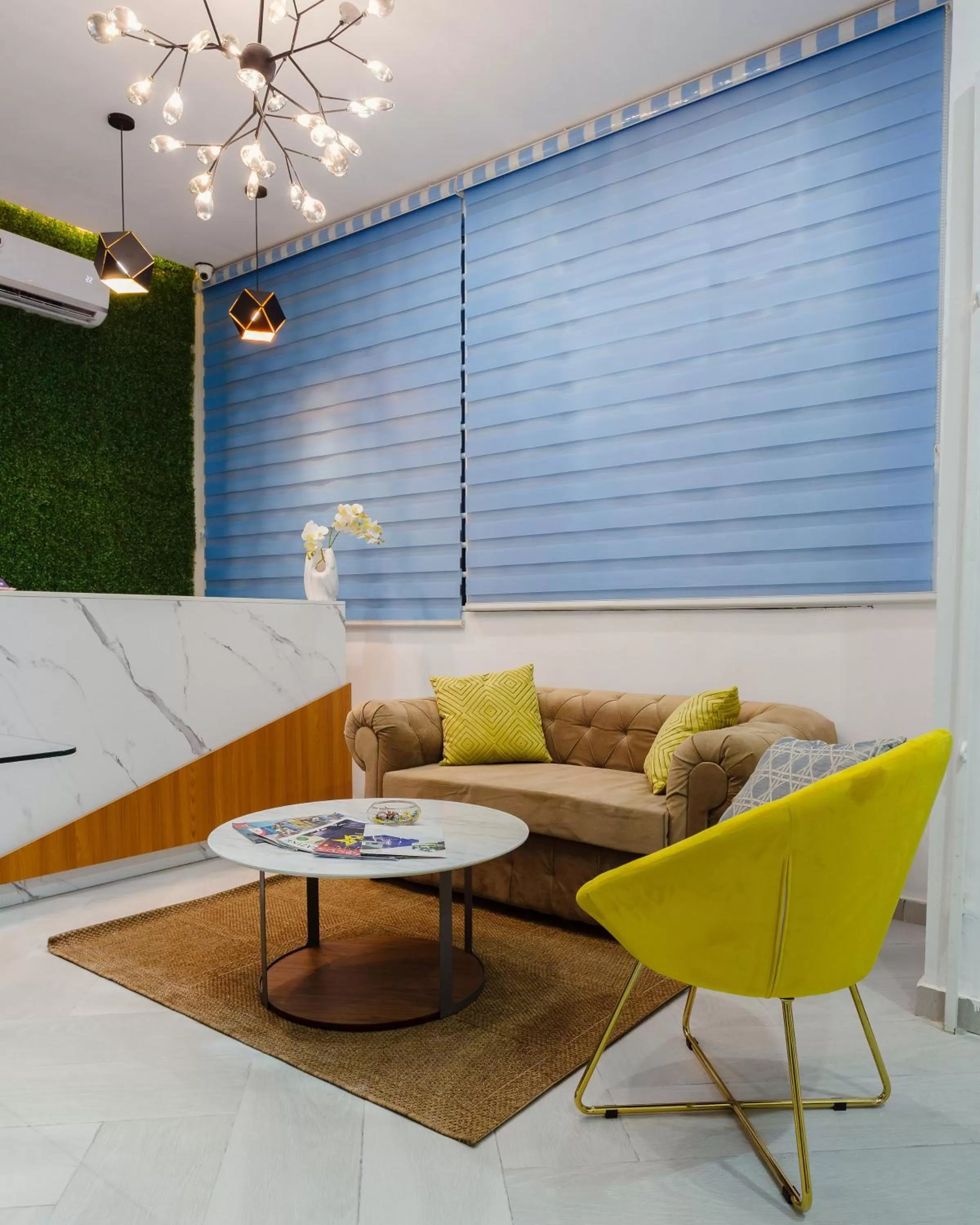 Seating area in The Avery Suites, East Legon