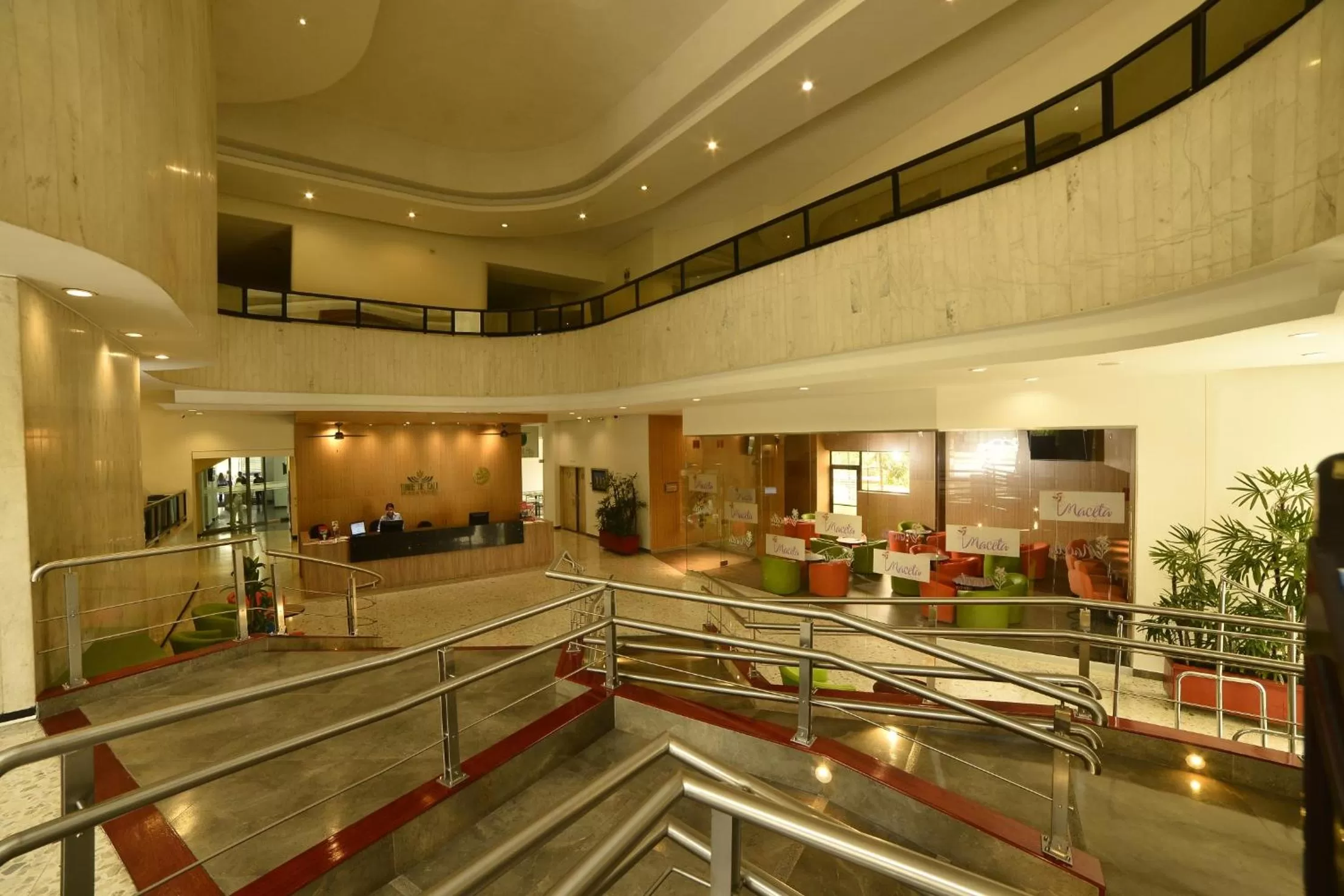 Lobby or reception in Torre de Cali Plaza Hotel