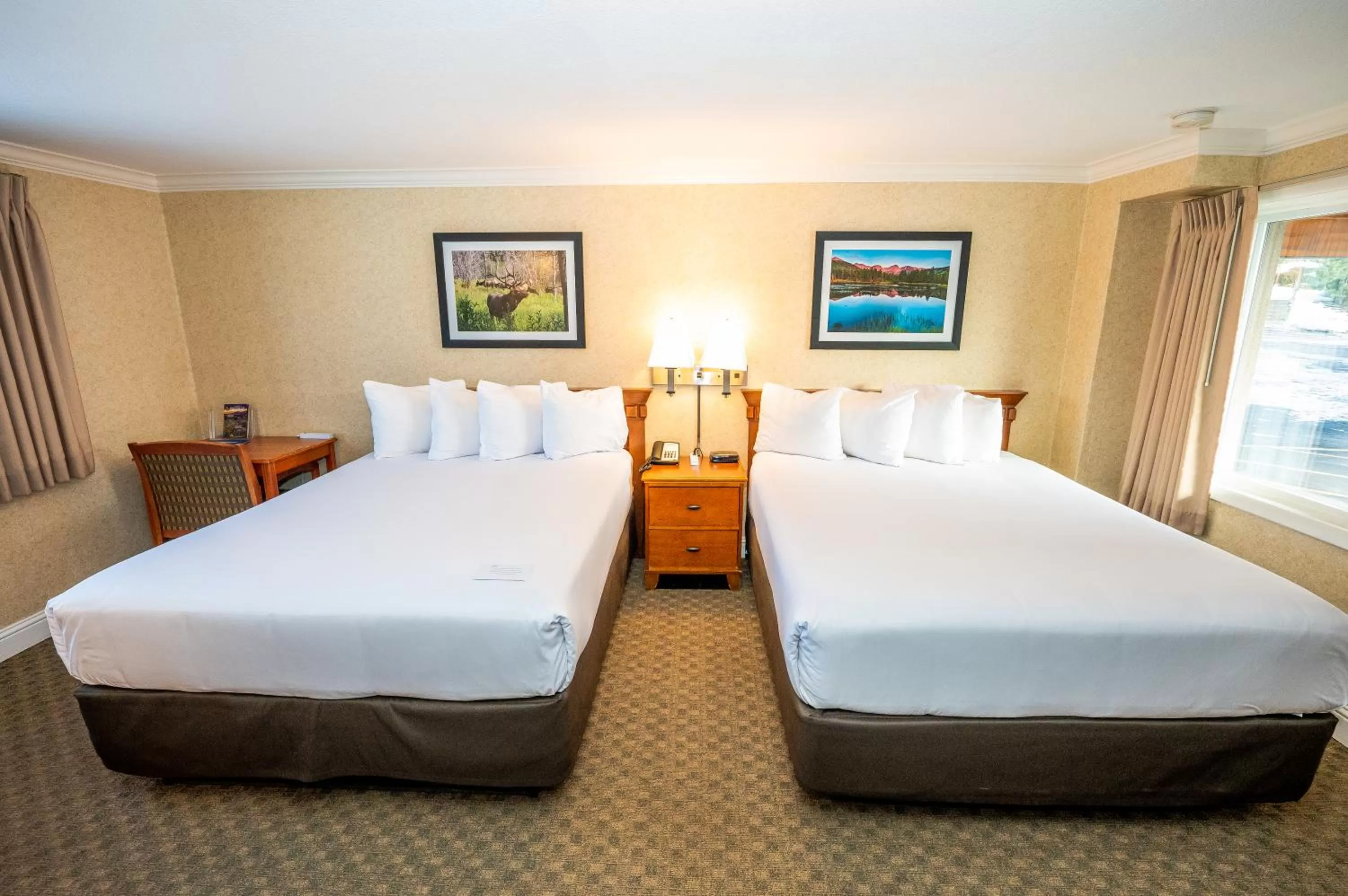 Bed in Blue Door Inn