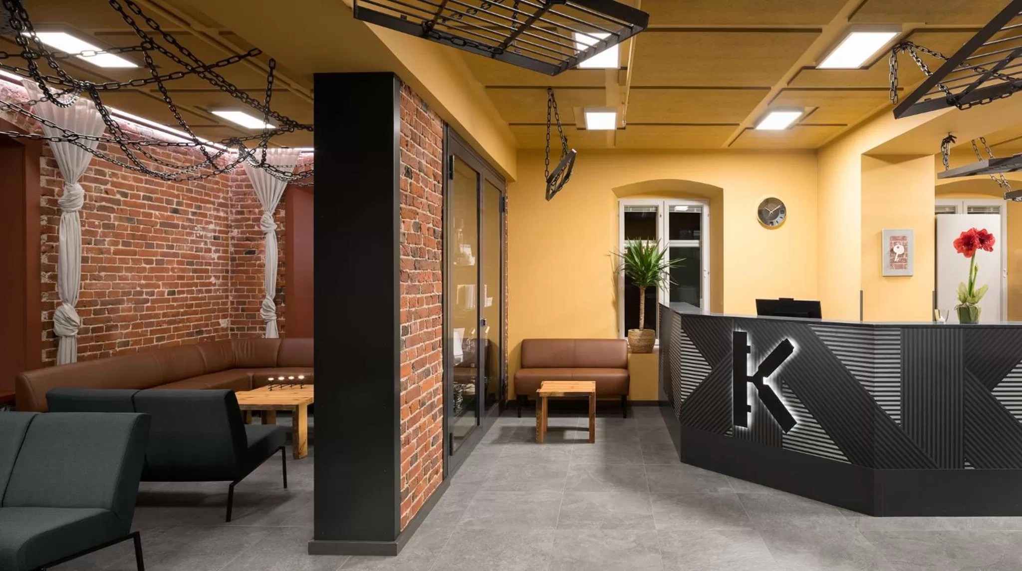 Lobby or reception in Hotel Kakola