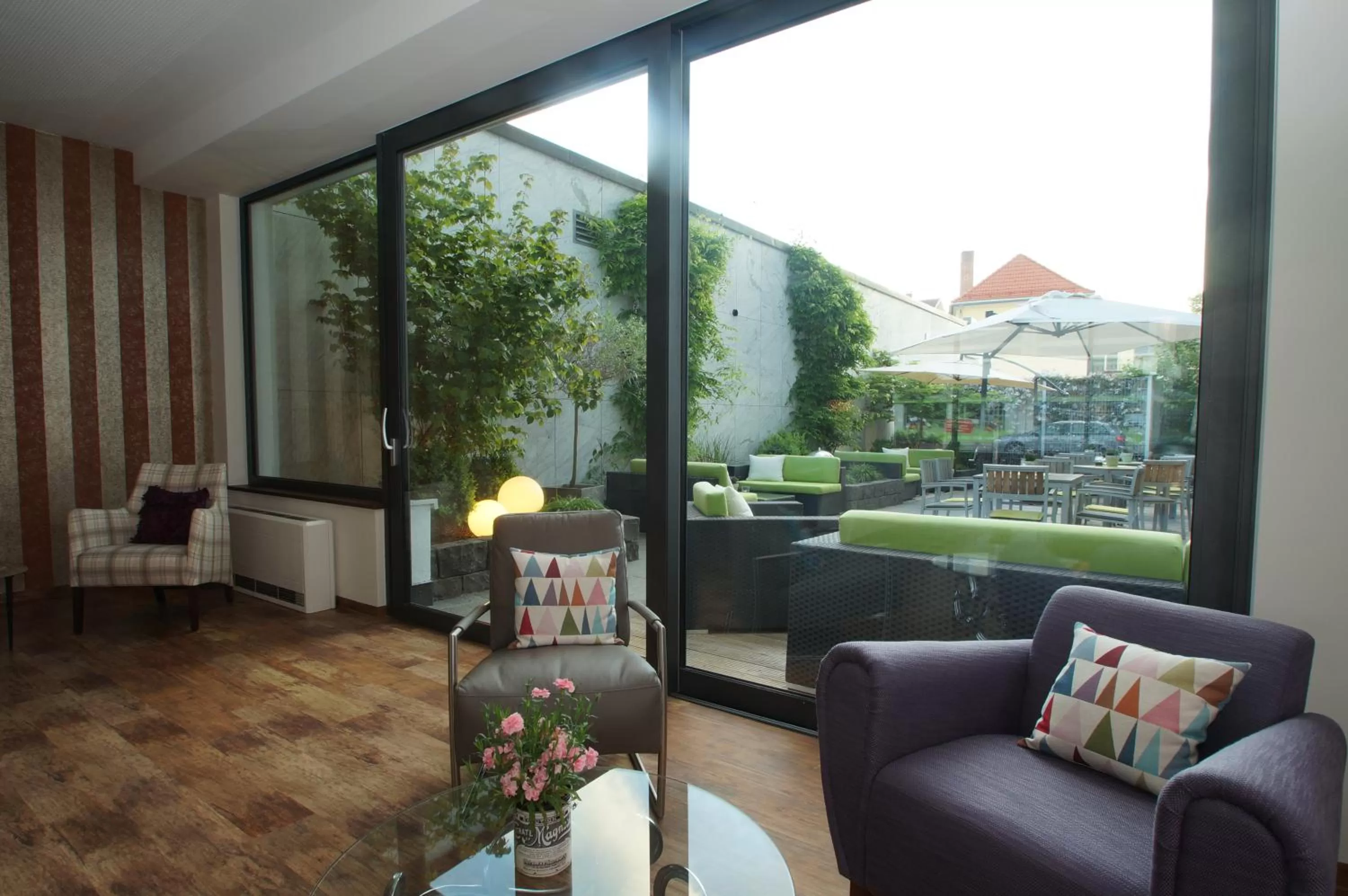 Lobby or reception in Hotel Peterhof