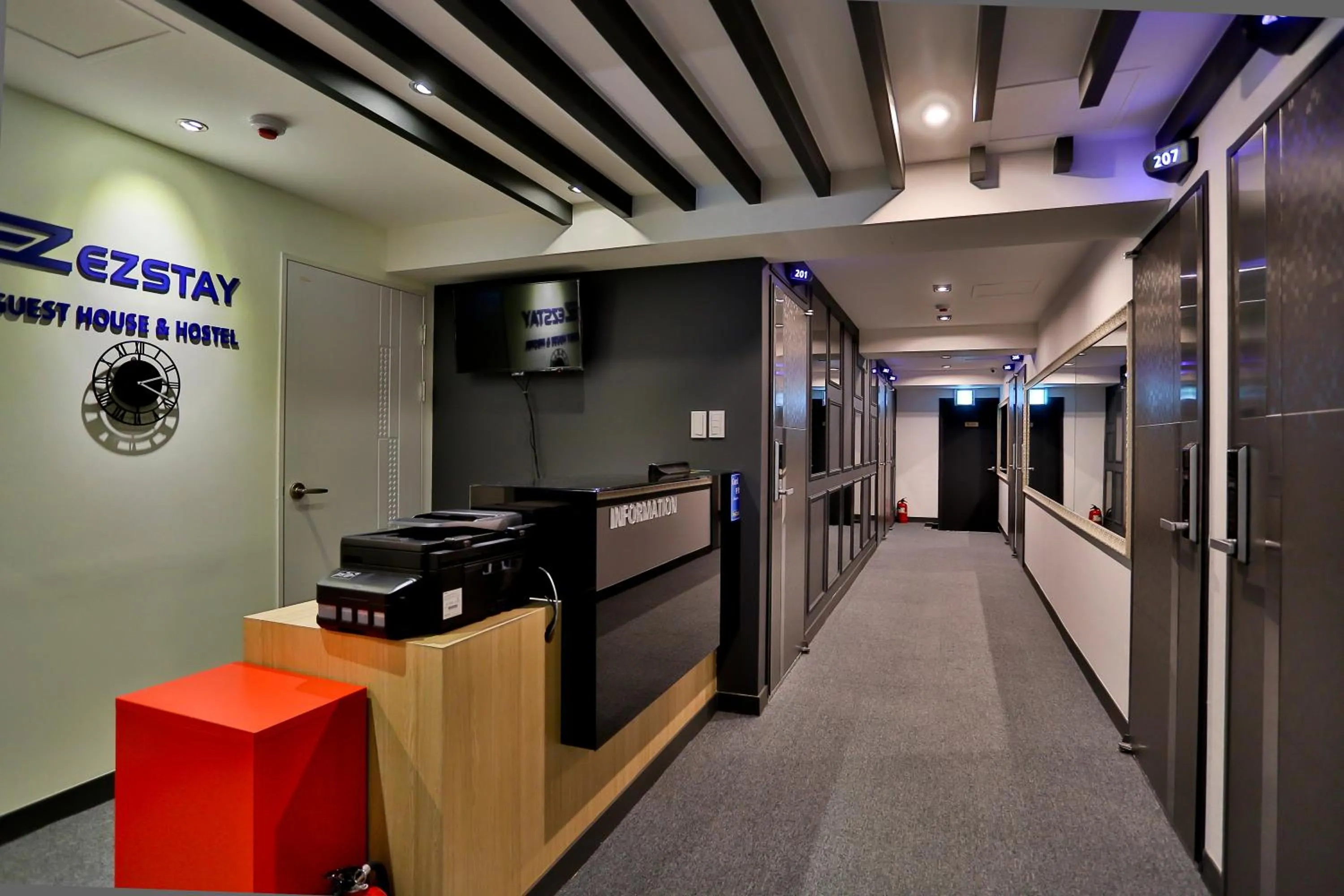 Lobby or reception in Ezstay-Nampo