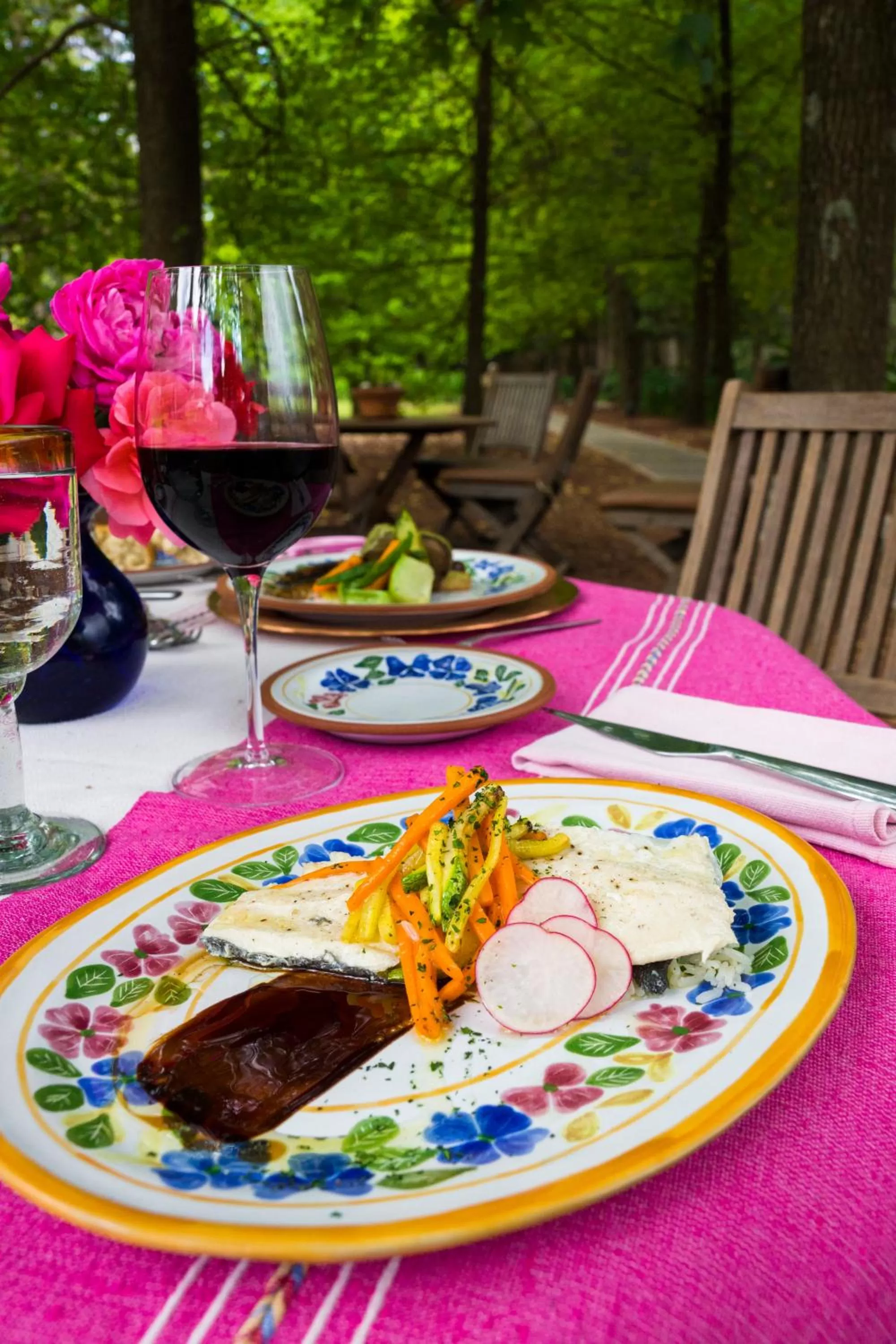 Food in Hotel Rancho San Cayetano