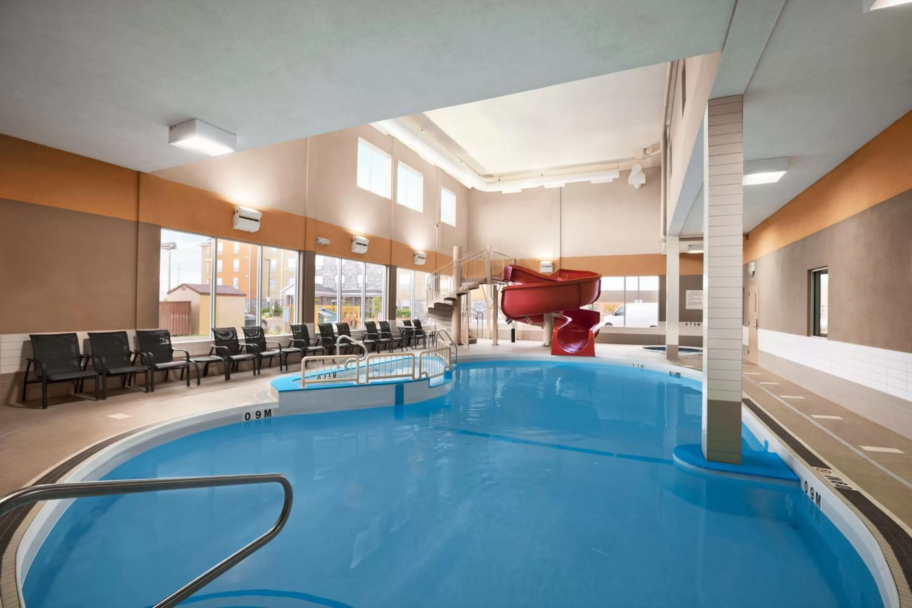 Swimming pool in Days Inn & Suites by Wyndham Winnipeg Airport Manitoba