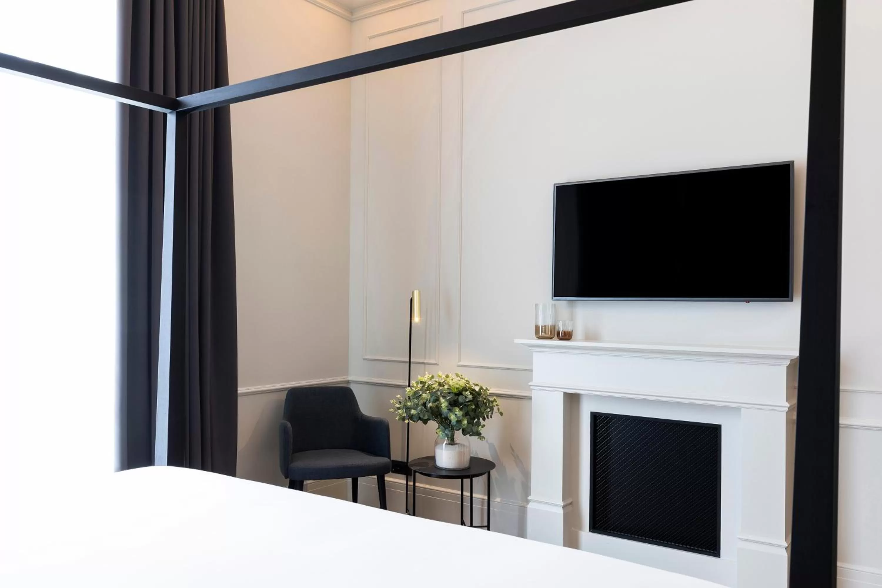 Bed in Maldà Singular Hotel