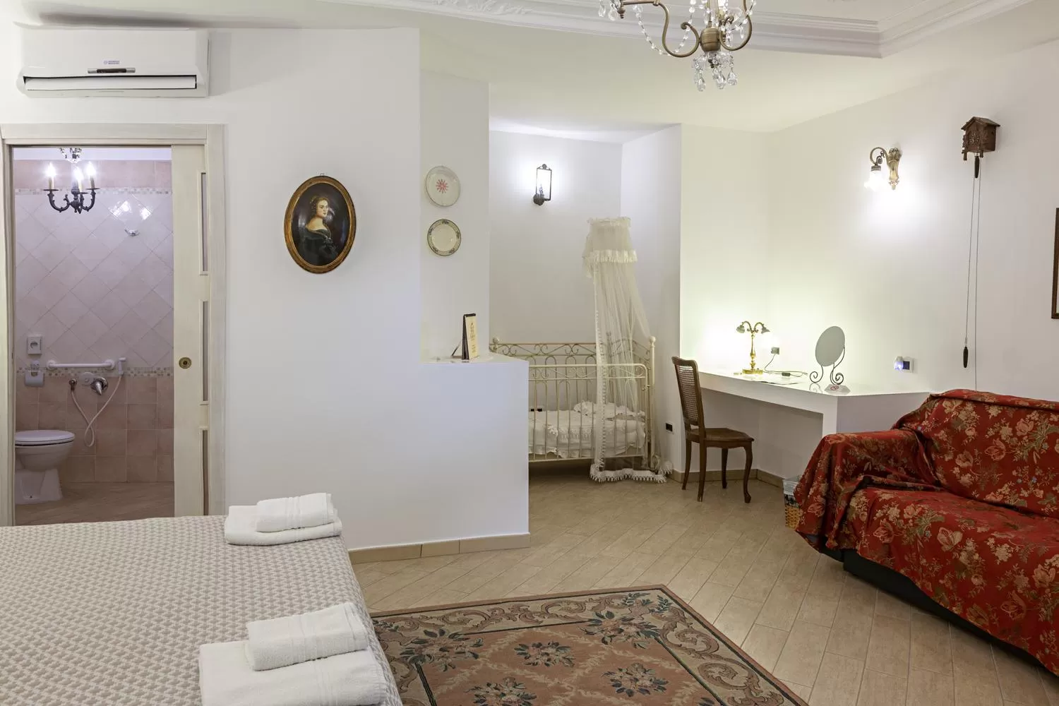 Bed in B&B Barletta Acasamia con Parcheggio Privato