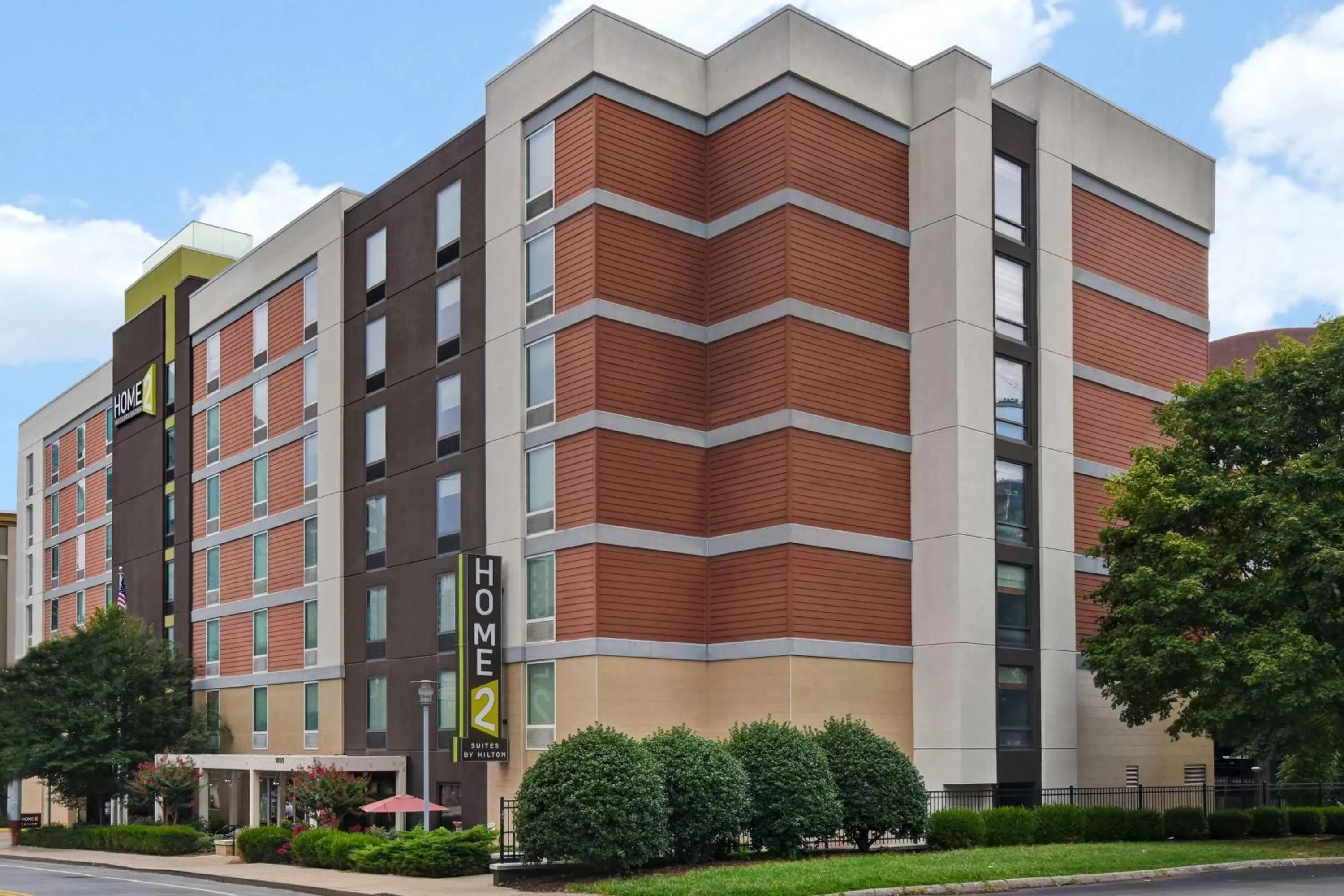 Property building in Home2 Suites by Hilton Nashville Vanderbilt, TN