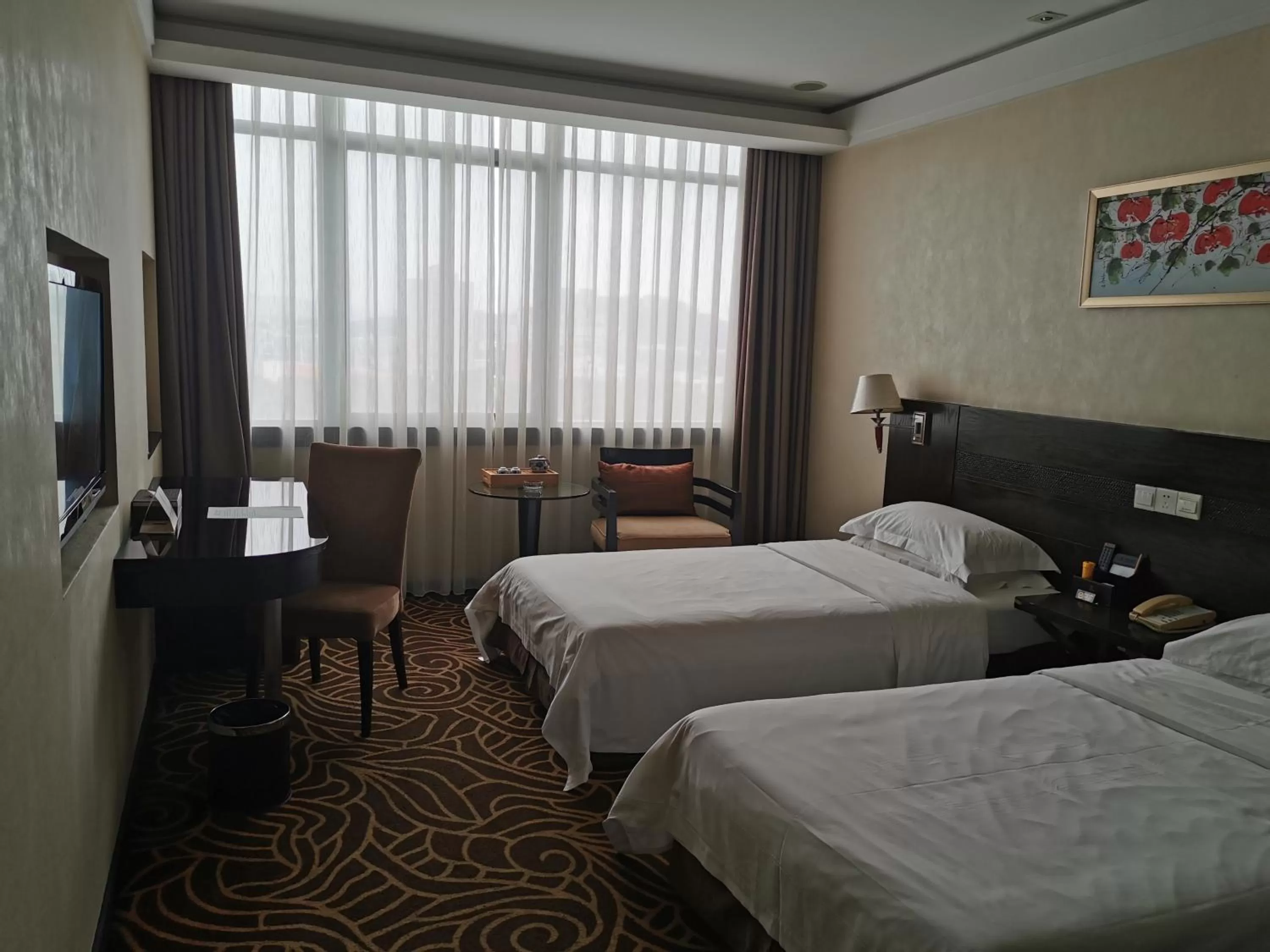 People, Bed in Hua Shi Hotel