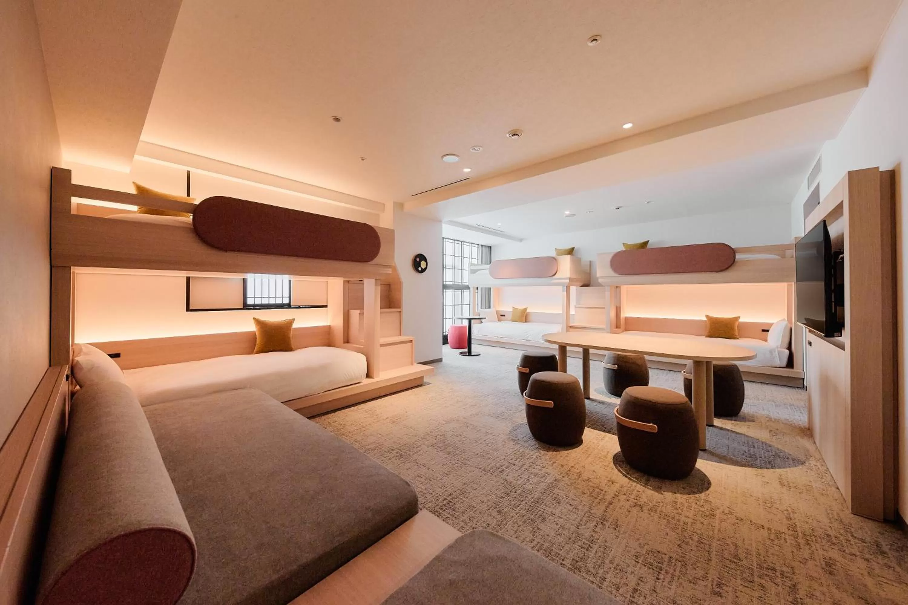 Photo of the whole room, Bed in Kyoto Tower Hotel